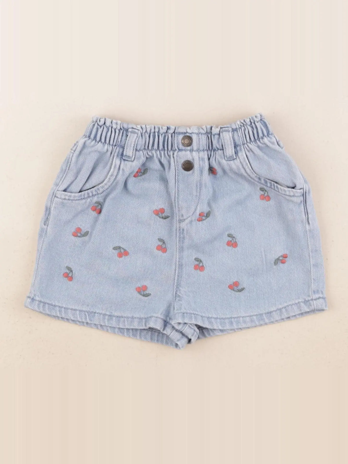 Vertbaudet - short bleu - 18 mois