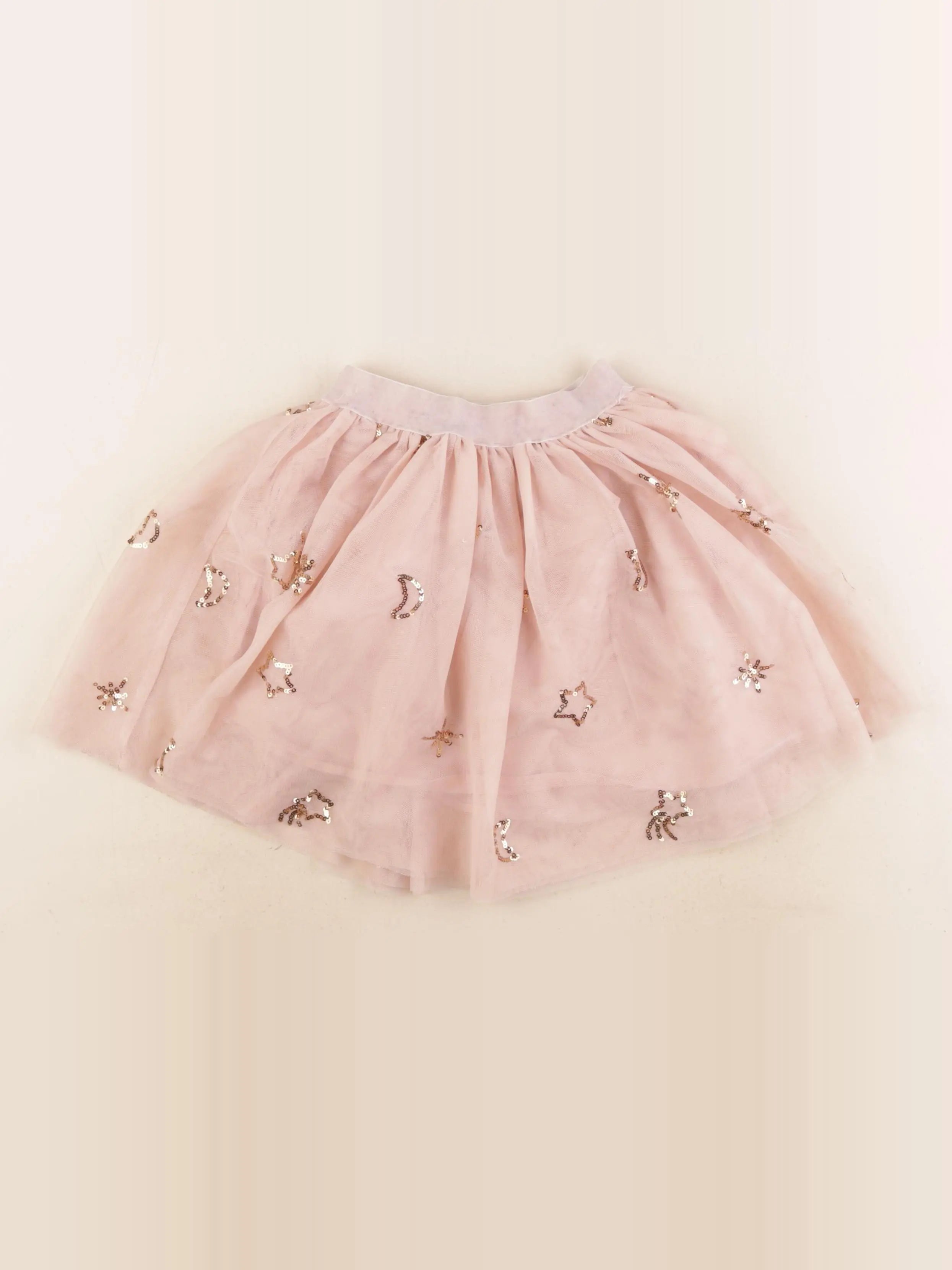 Vertbaudet - jupe rose - 6 ans