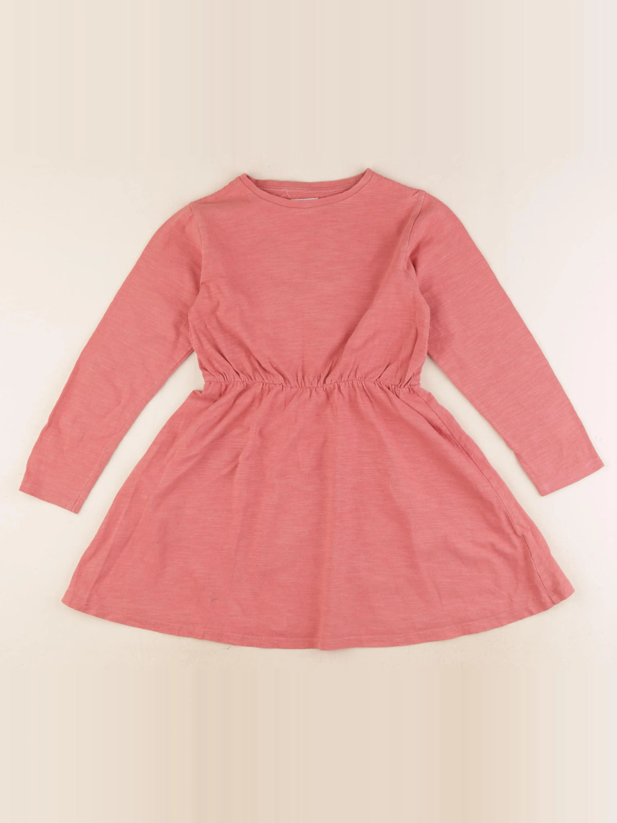 Vertbaudet - robe rose - 8 ans
