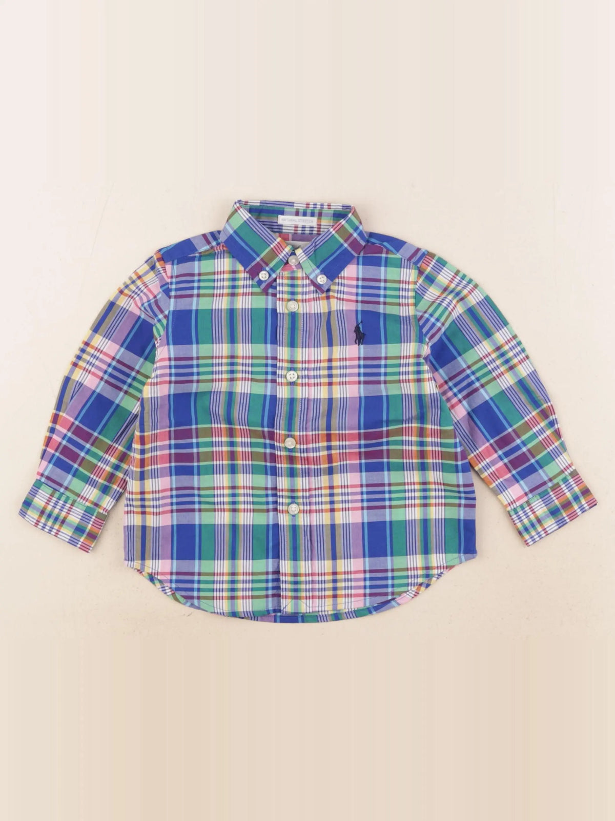 Ralph Lauren - chemise multicolore - 12 mois