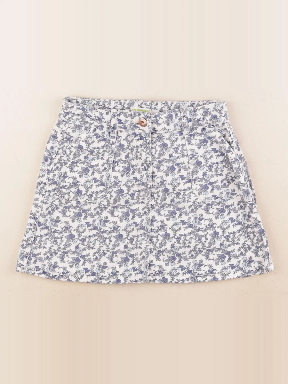 Vertbaudet - jupe multicolore - 9 ans