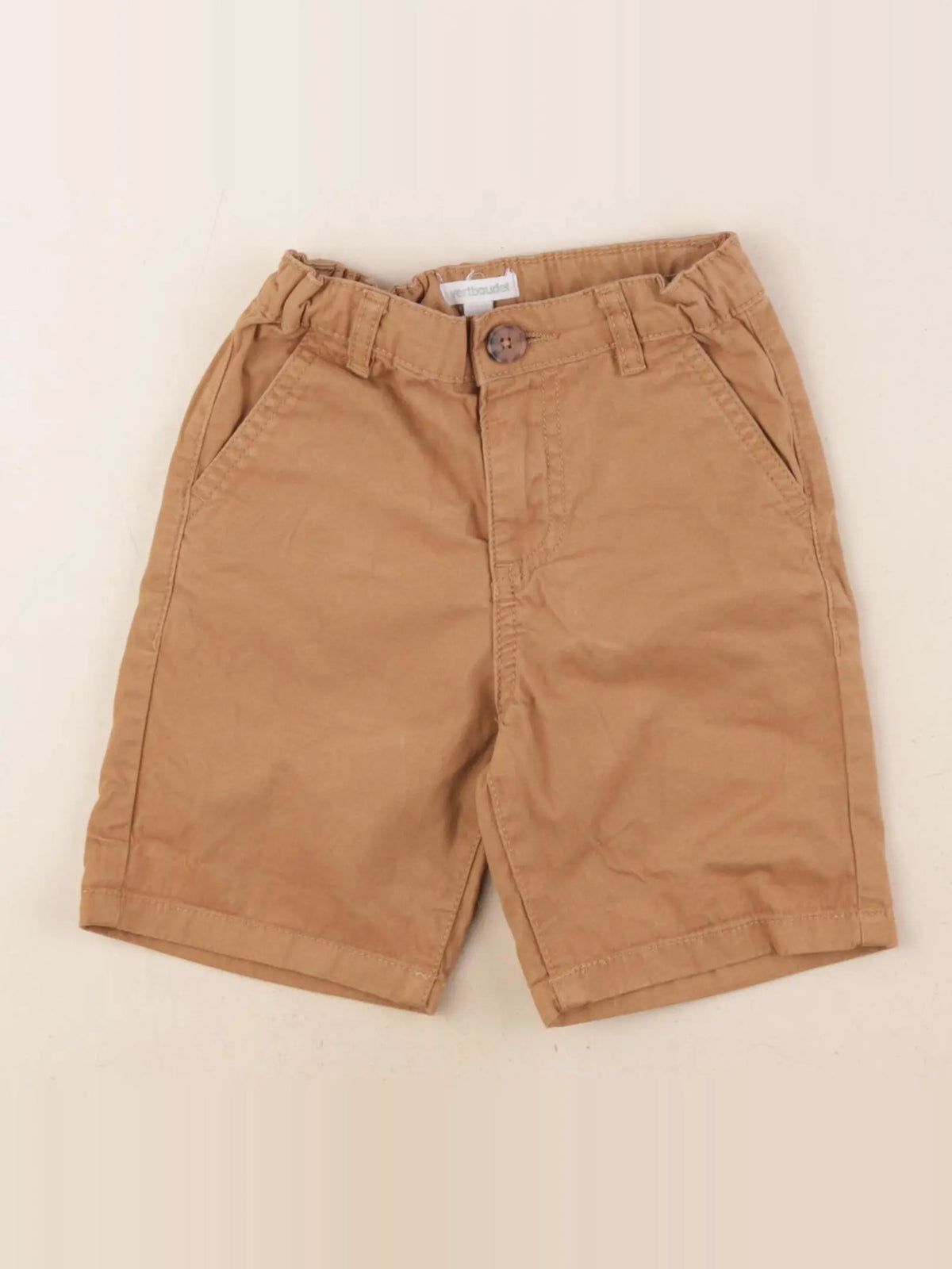 Vertbaudet - short marron - 4 ans