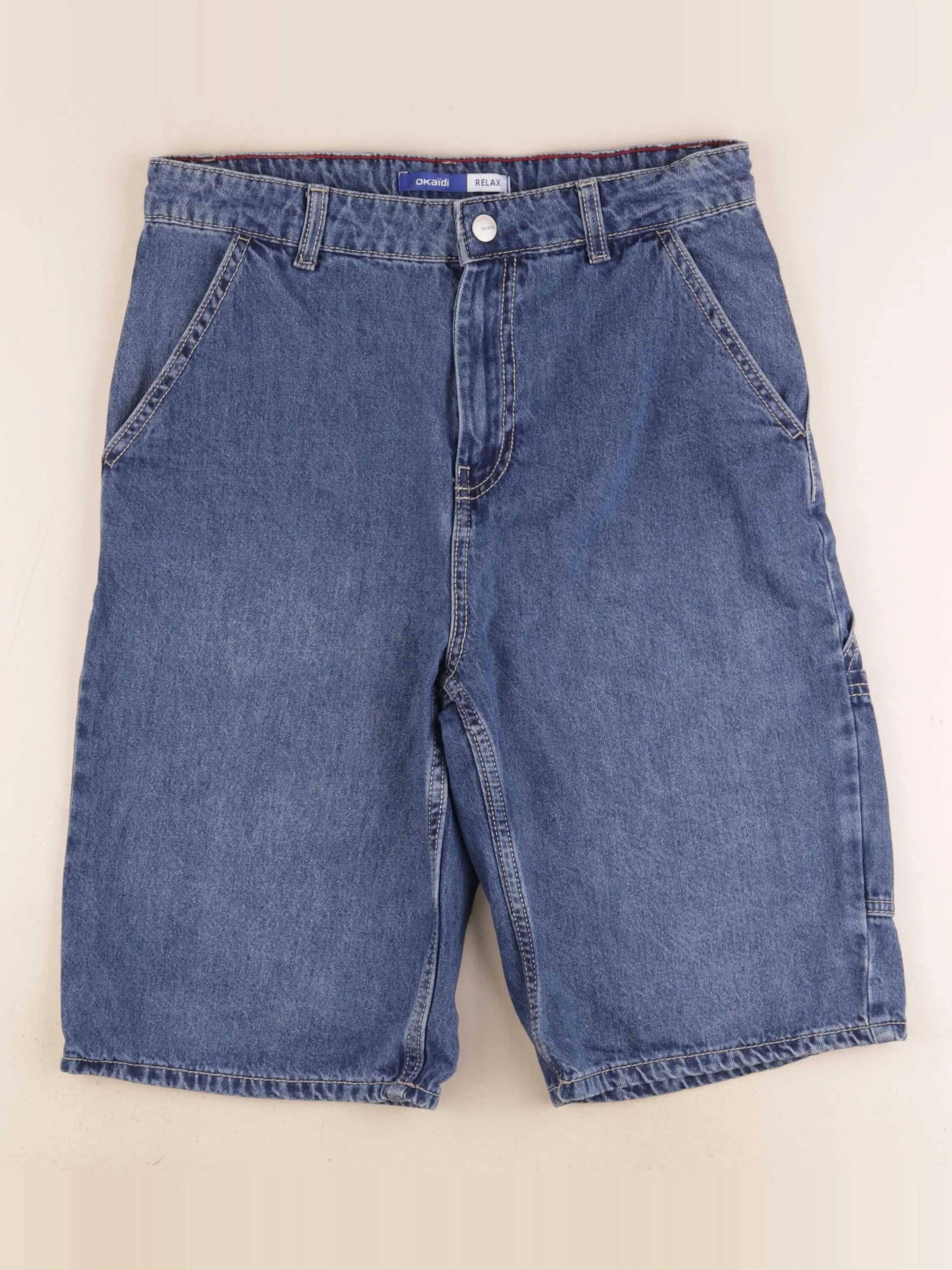 Okaidi - short bleu - 14 ans