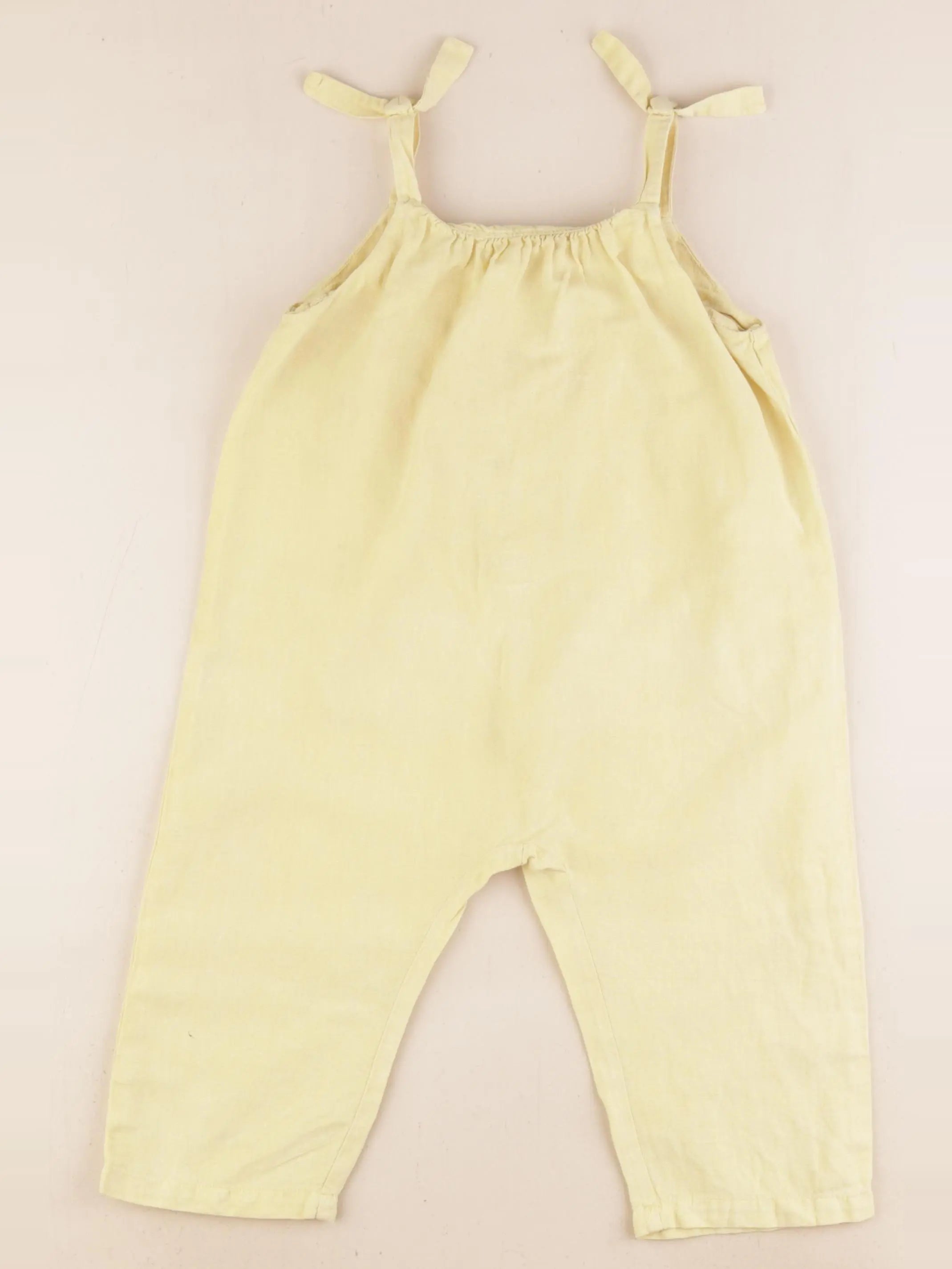 Zara - combinaison jaune - 2/3 ans