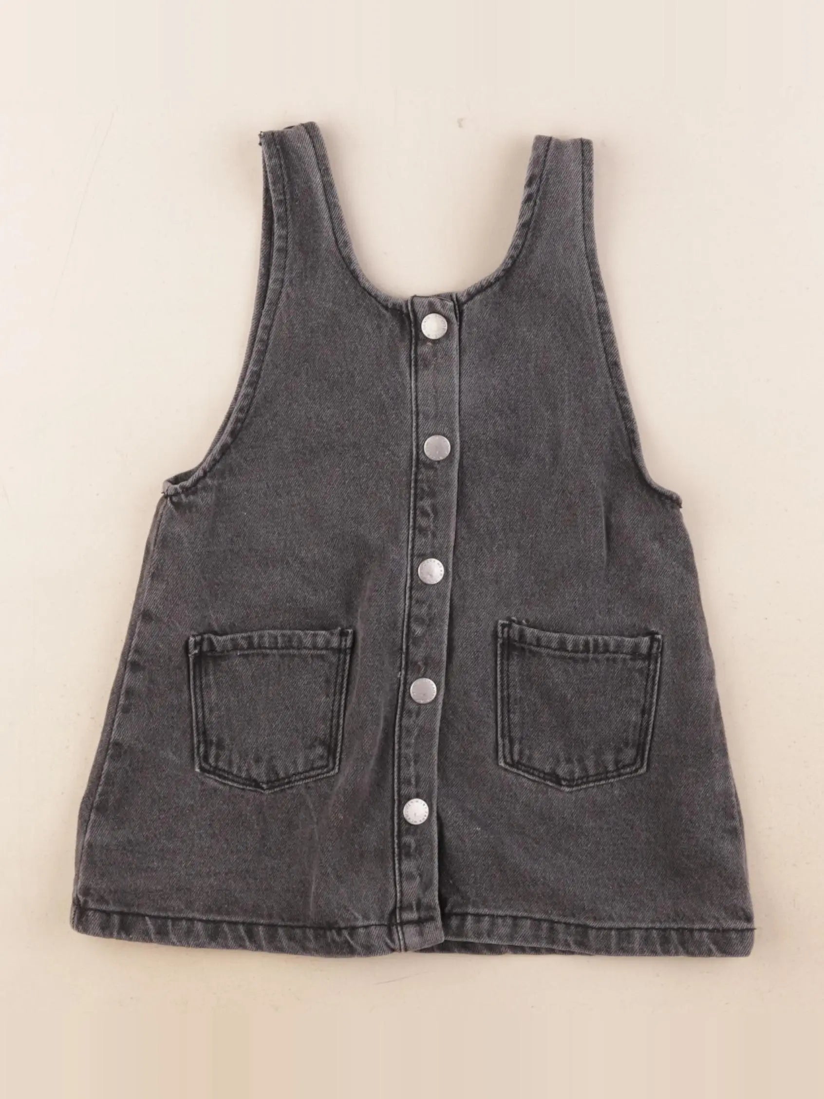 Zara - robe gris - 18/24 mois