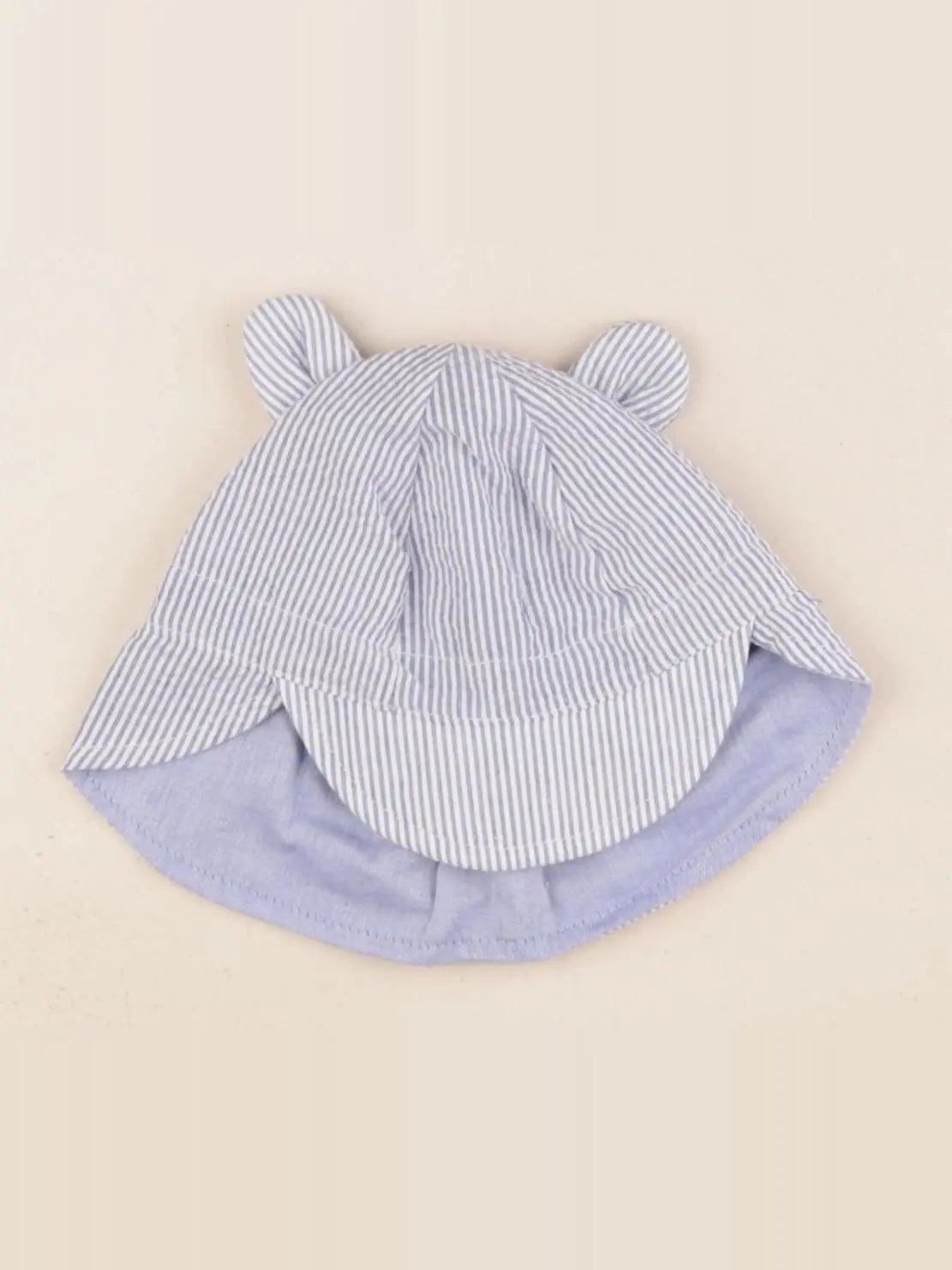 Boutchou - chapeau bleu - 6/12 mois