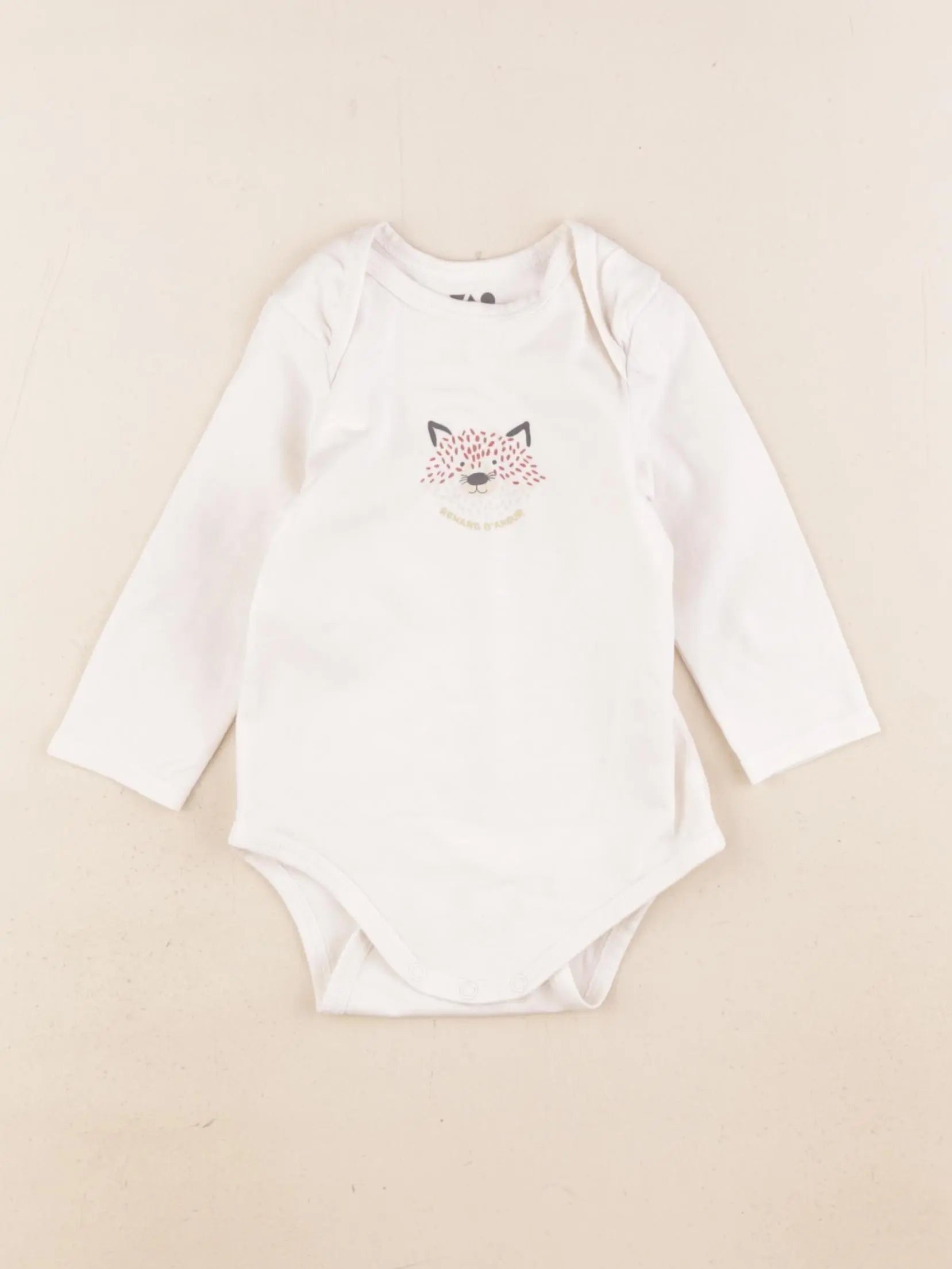 Tape à l'oeil - body beige - 9 mois