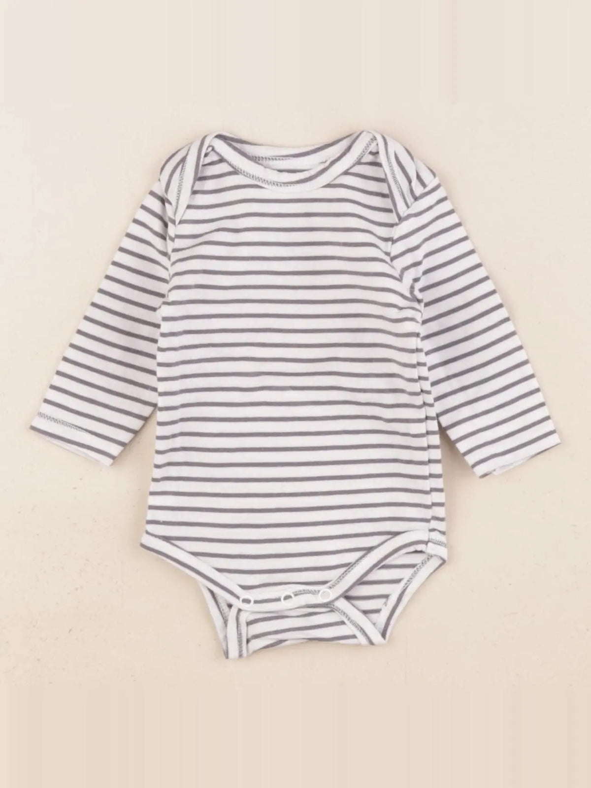 Tape à l'oeil - body gris - 1 mois
