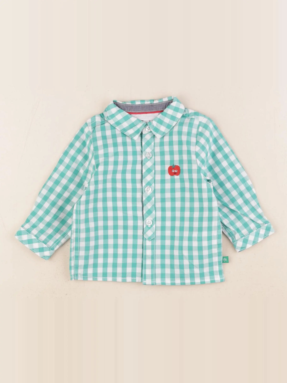 Cadet Rousselle - chemise vert - 6 mois