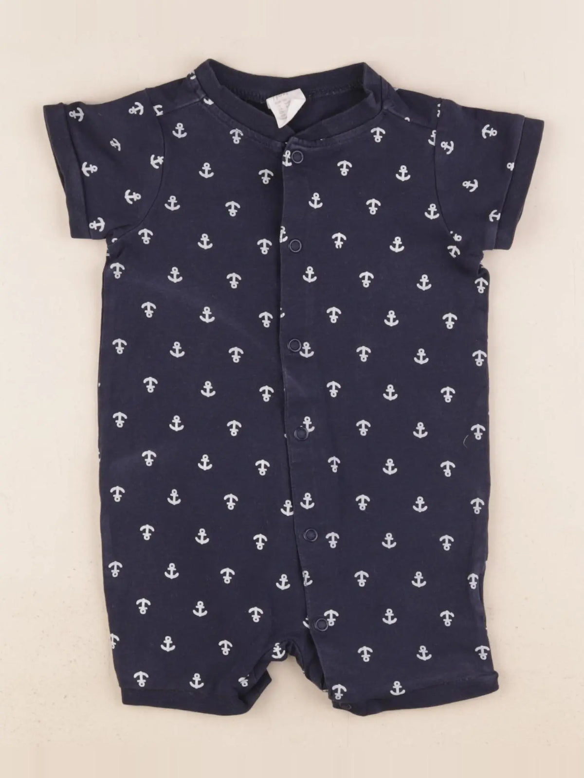 H&M - combinaison bleu - 4/6 mois