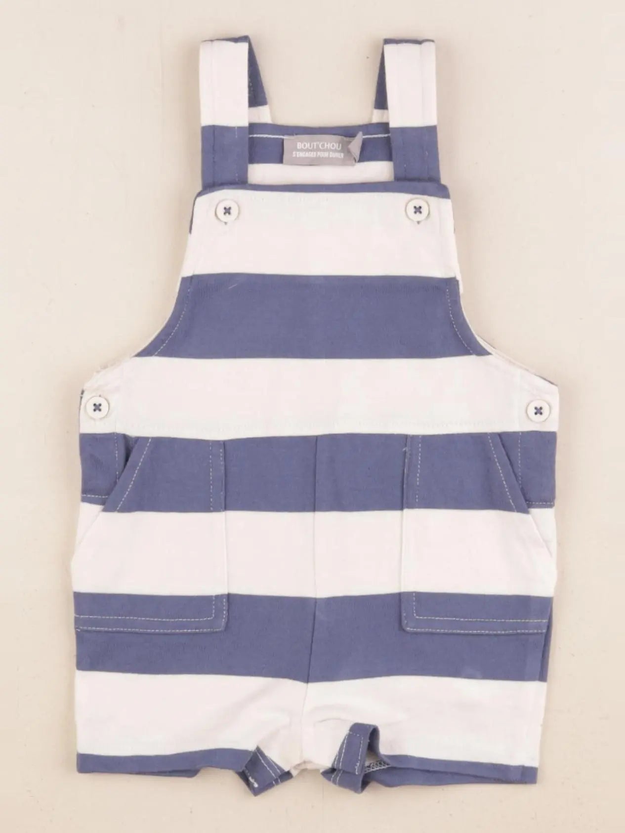Boutchou - salopette bleu - 6 mois