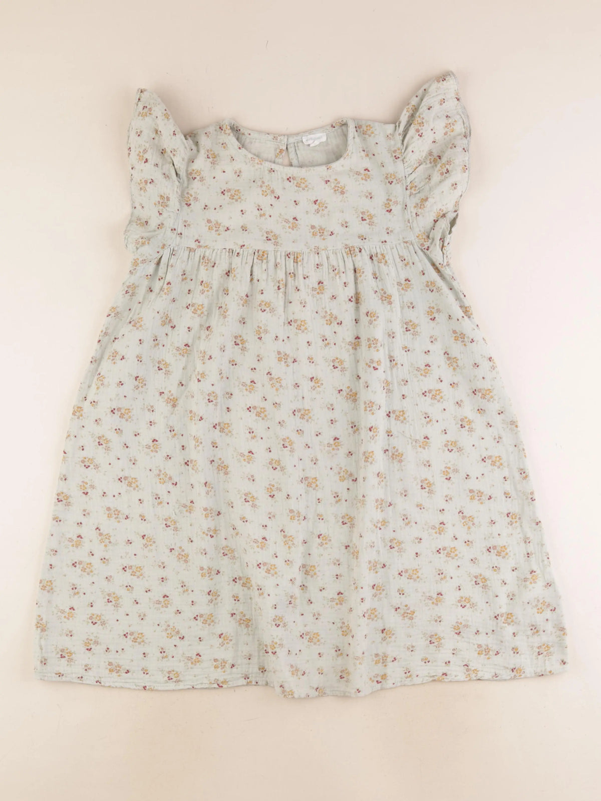 Vertbaudet - robe vert - 10 ans