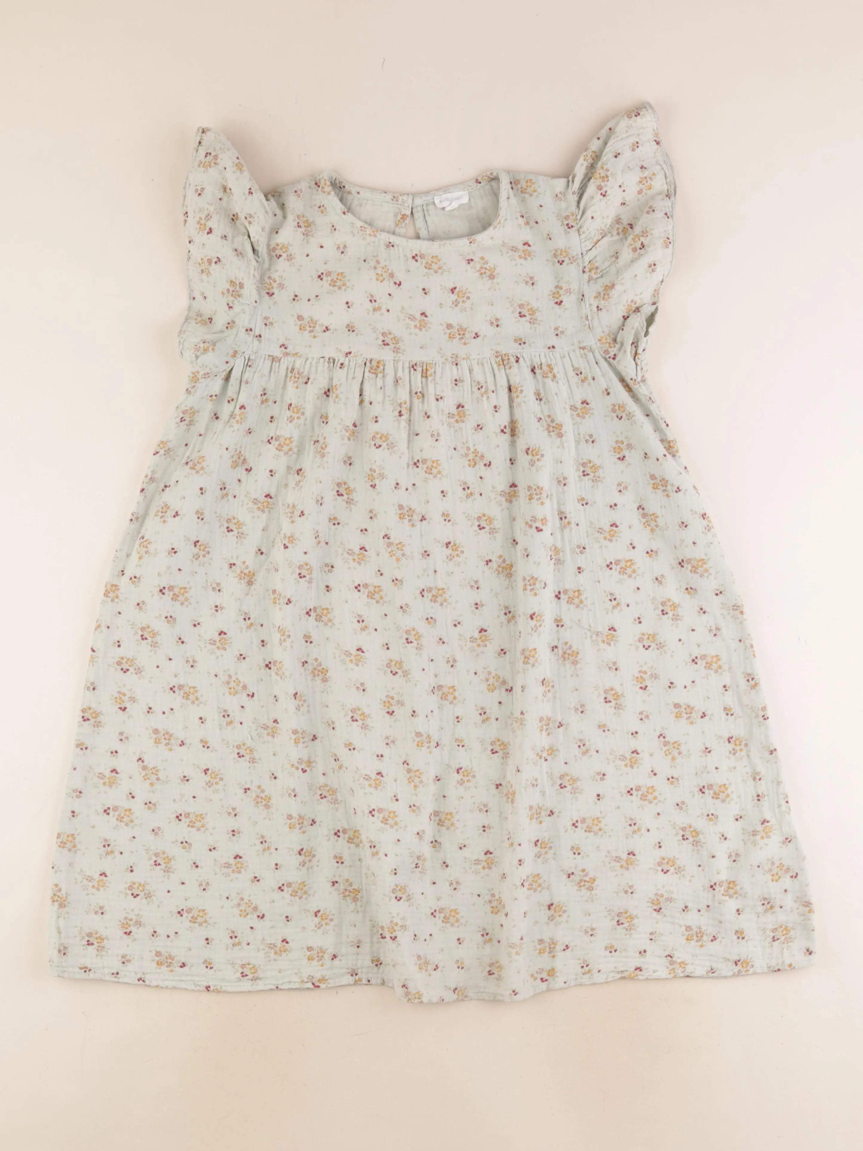 Vertbaudet - robe vert - 10 ans