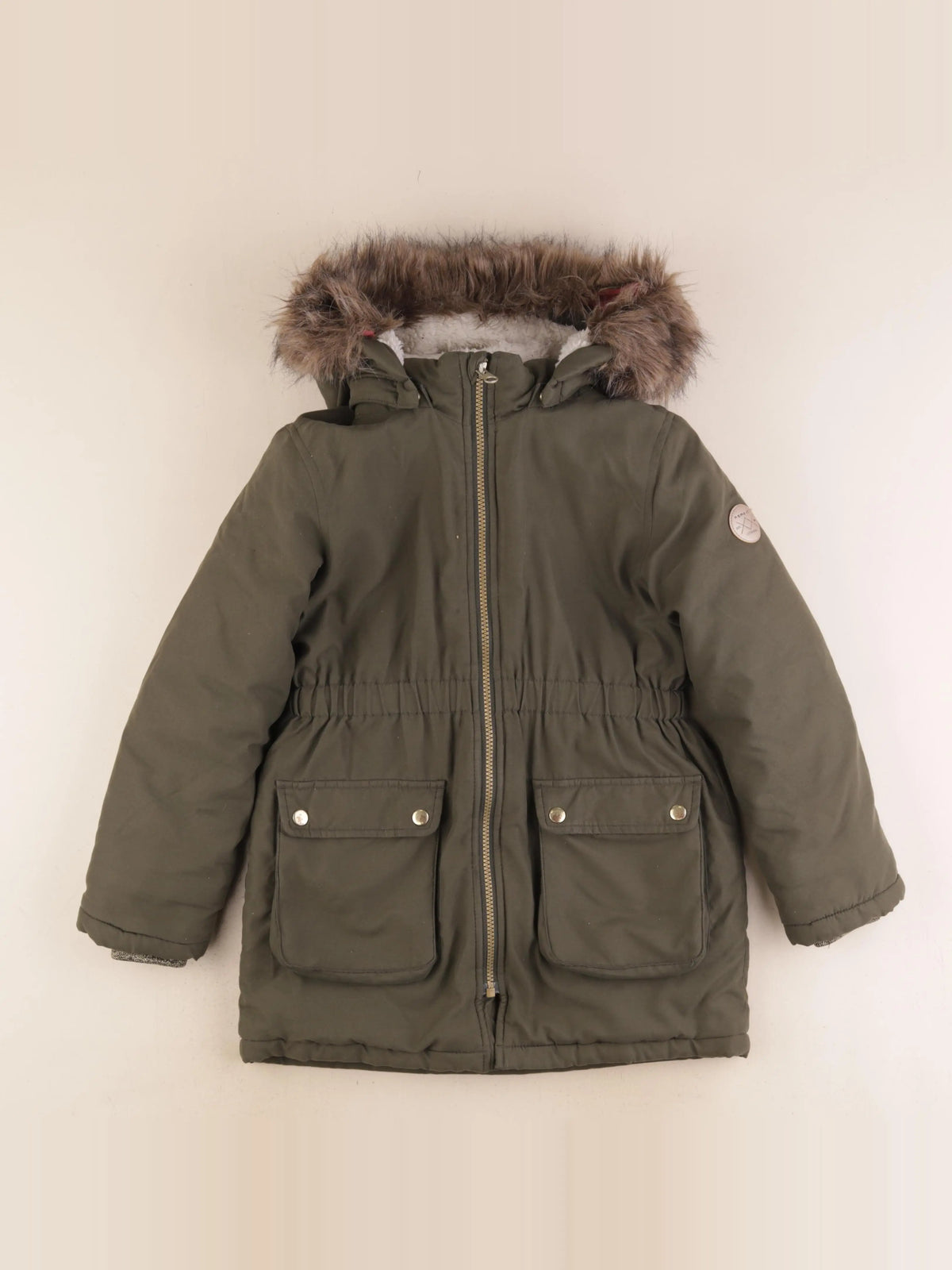 Name it - parka vert - 8 ans