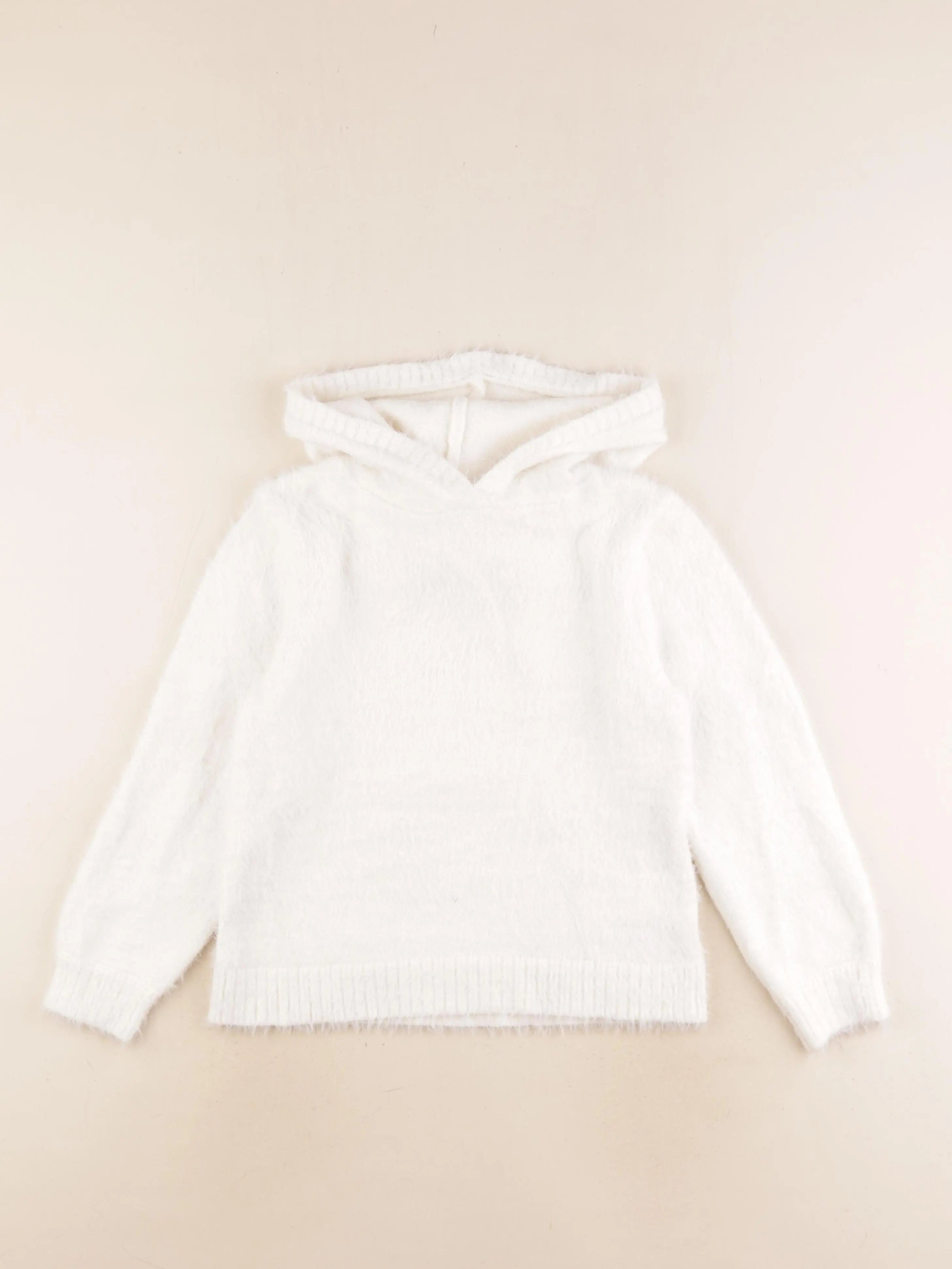 H&M - pull blanc - 6/8 ans