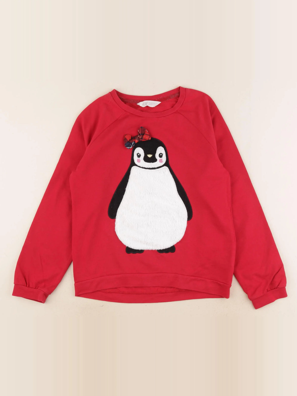 H&M - tee-shirt rouge - 8/10 ans