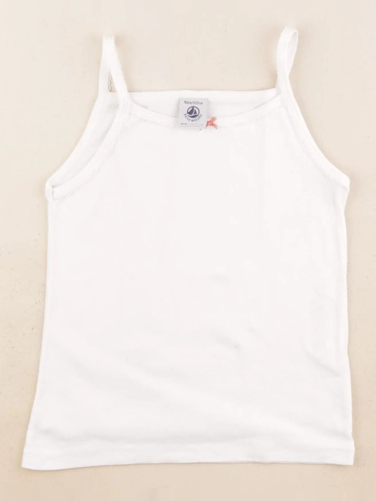 Petit Bateau - maillot de corps blanc - 5 ans