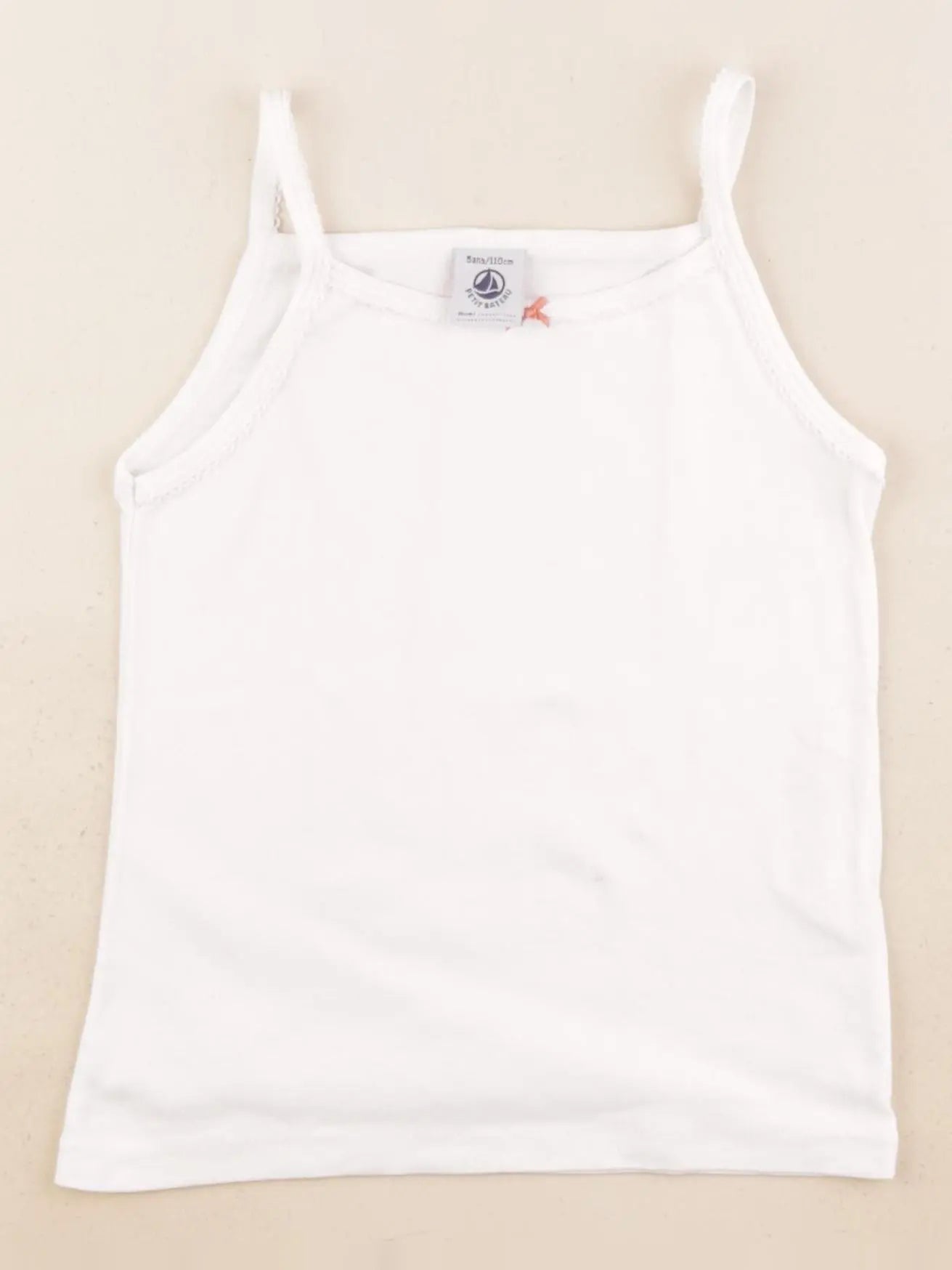 Petit Bateau - maillot de corps blanc - 5 ans