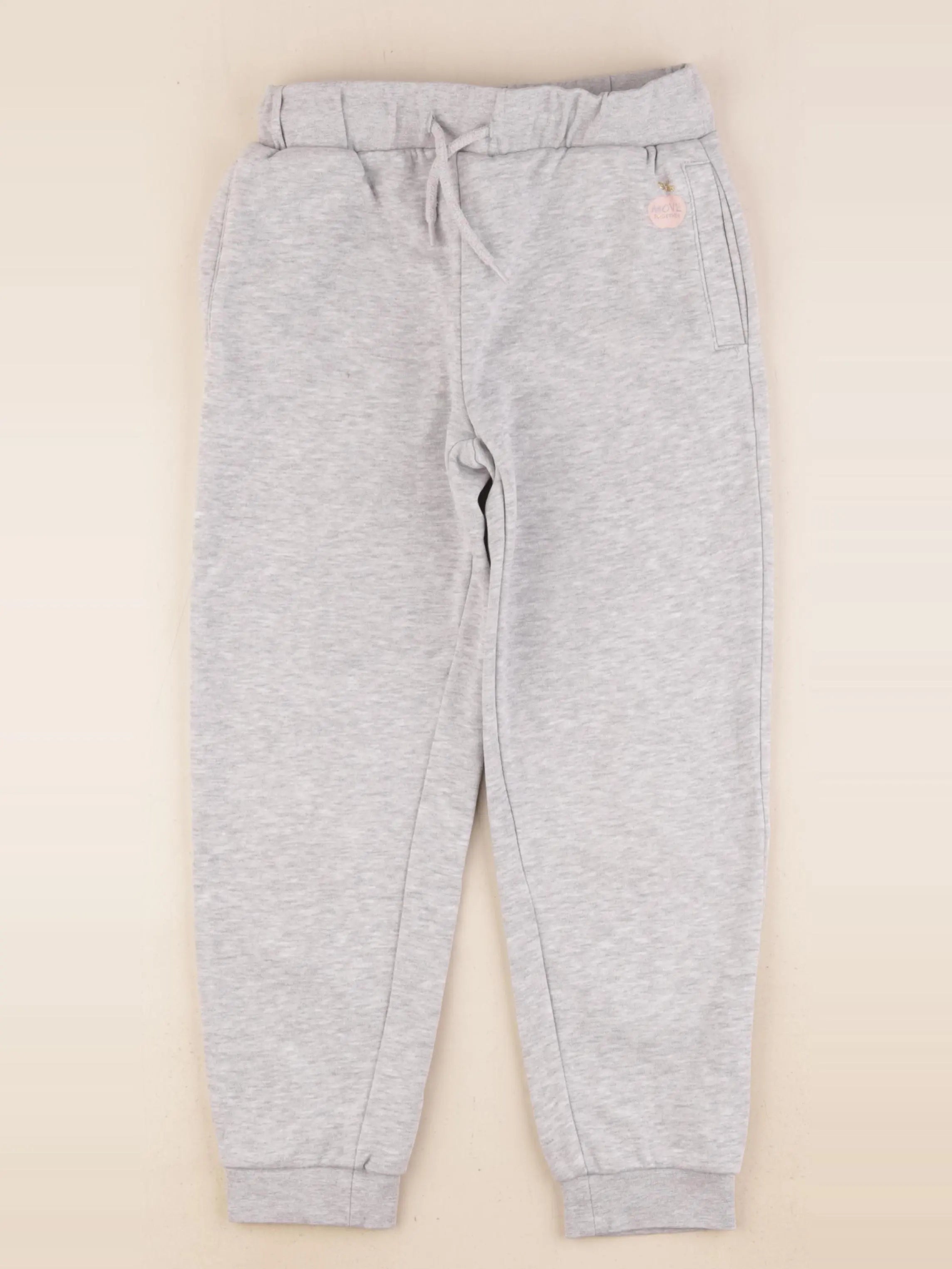 Vertbaudet - jogging gris - 8 ans