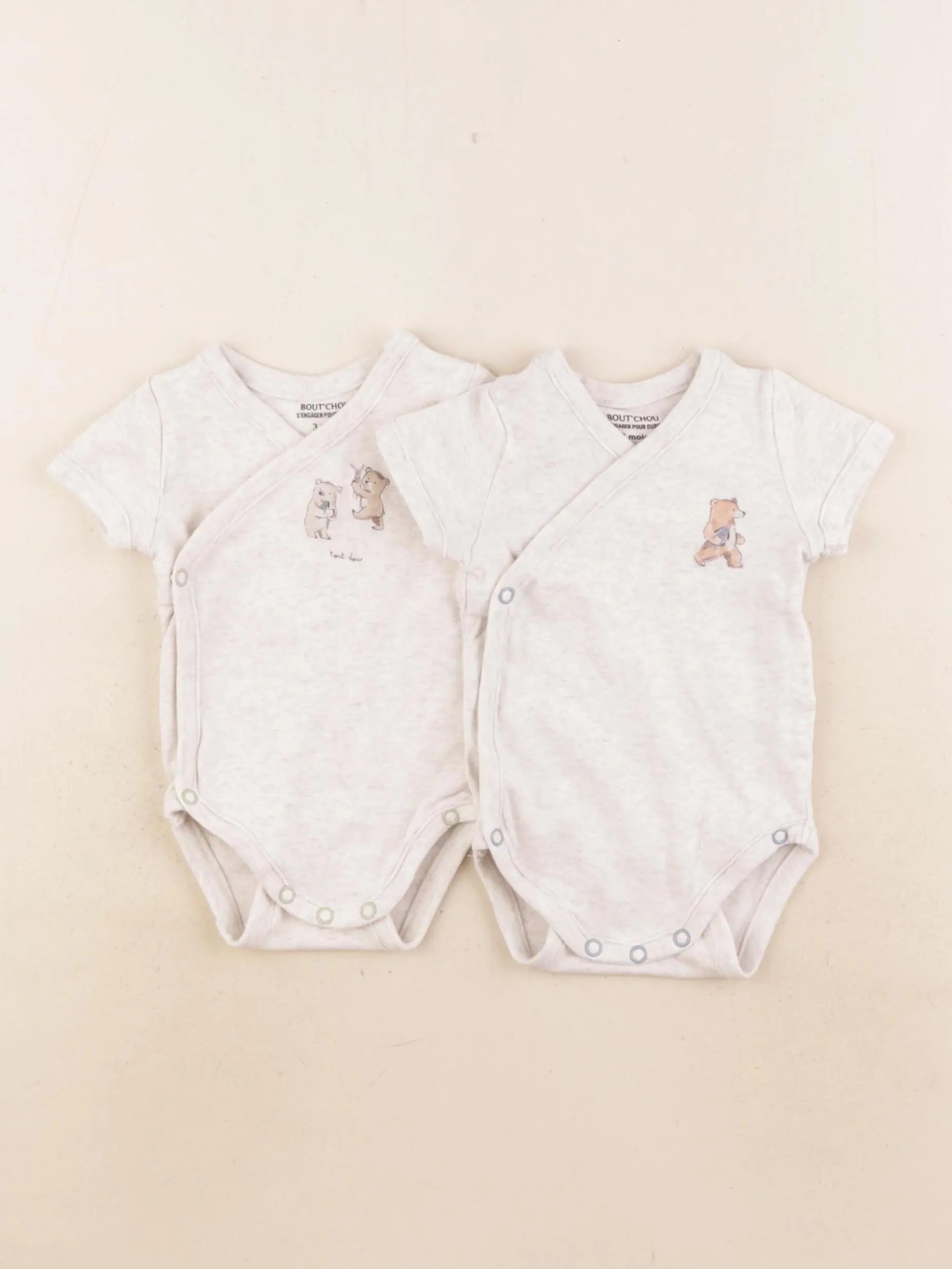 Boutchou - body beige - 3 mois