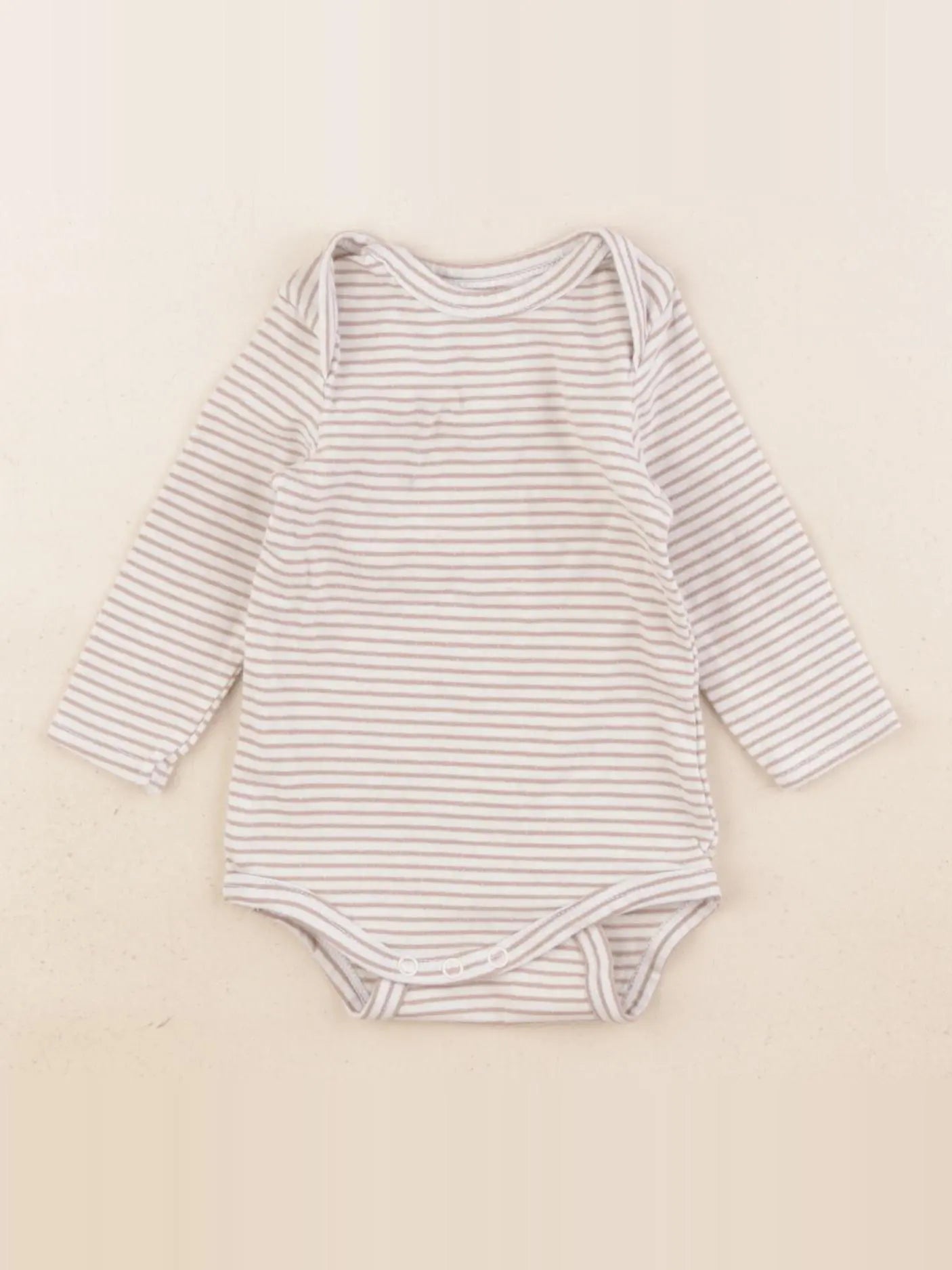 Tape à l'oeil - body beige - 3 mois