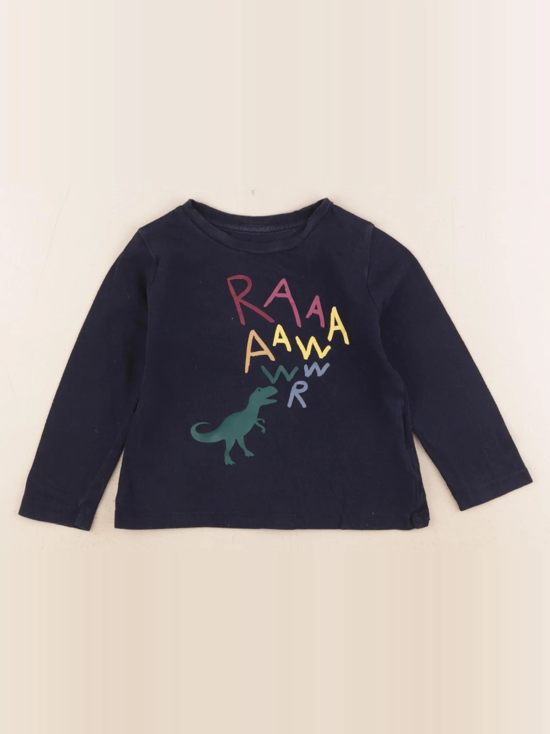 GAP - tee-shirt bleu - 2 ans