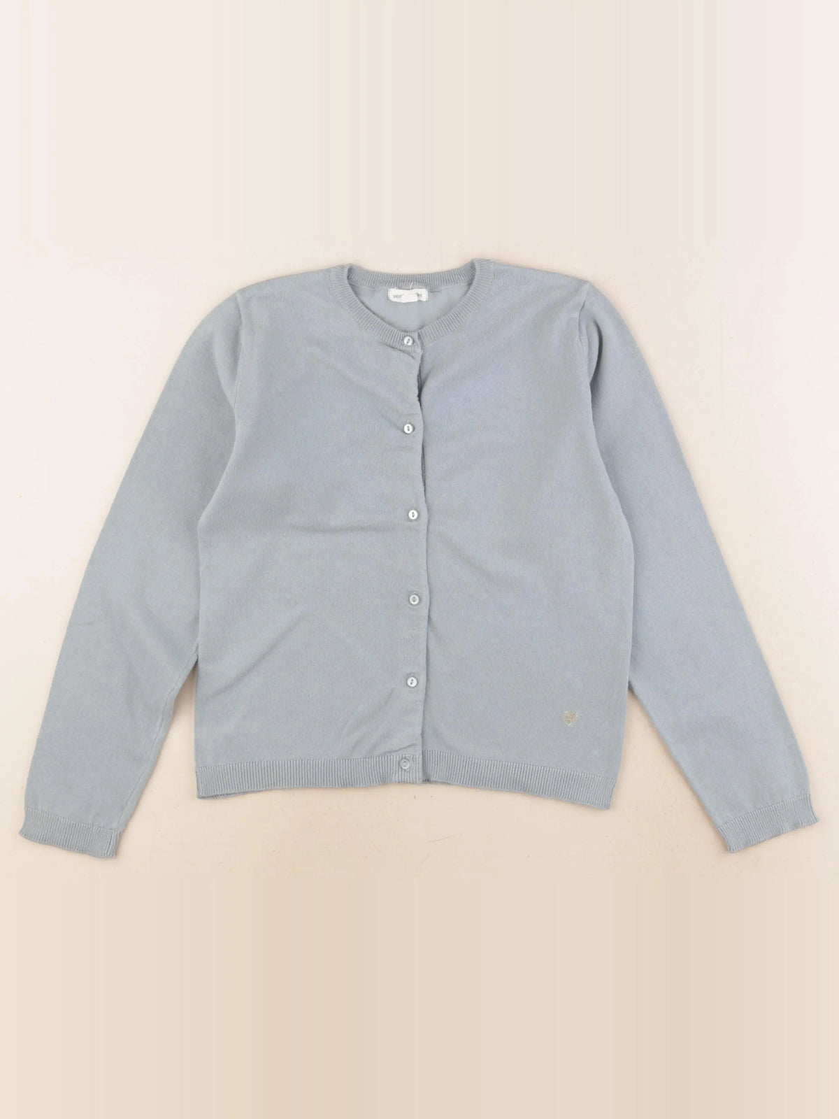 Vertbaudet - gilet bleu - 10 ans