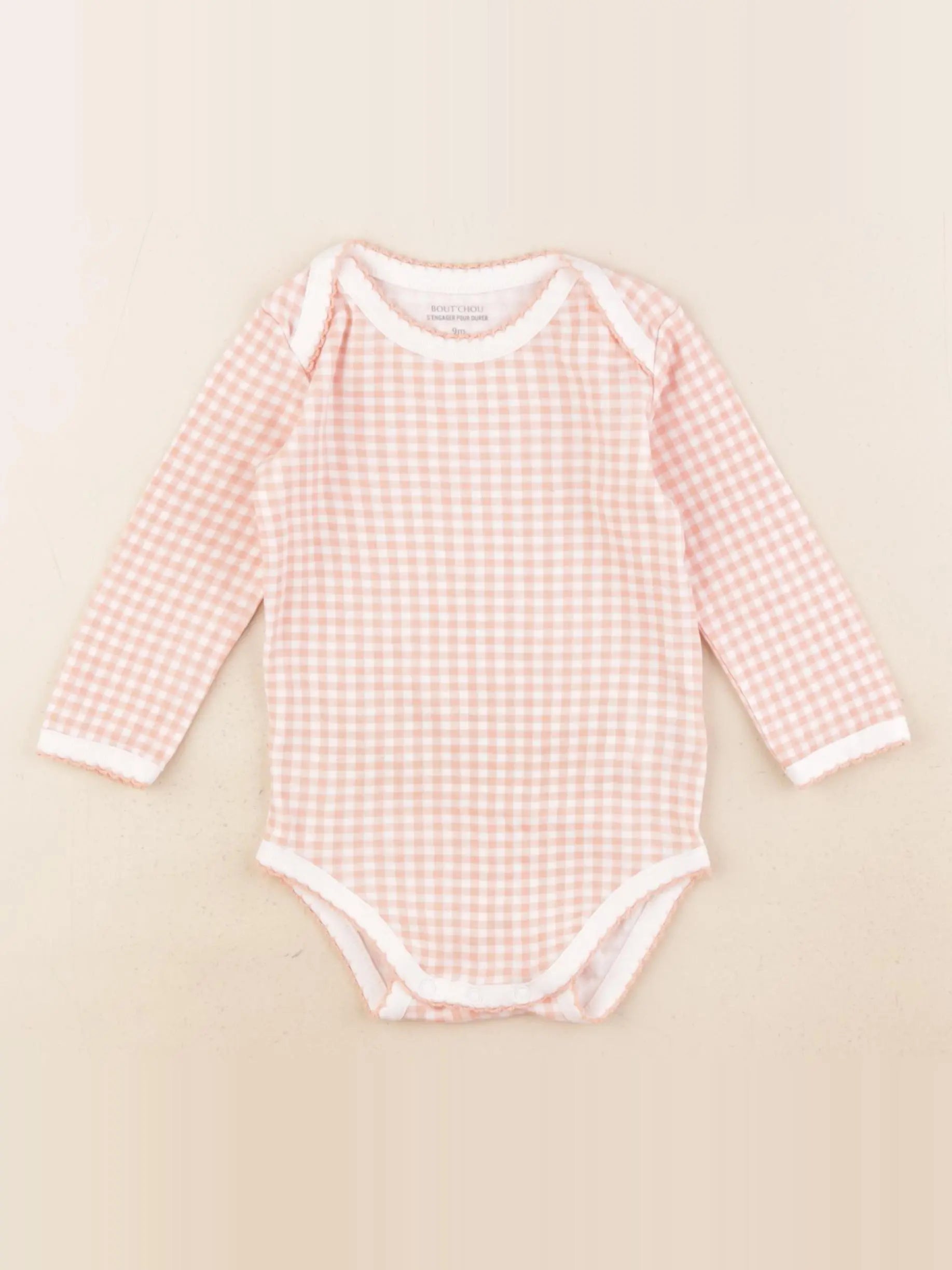 Boutchou - body rose - 9 mois