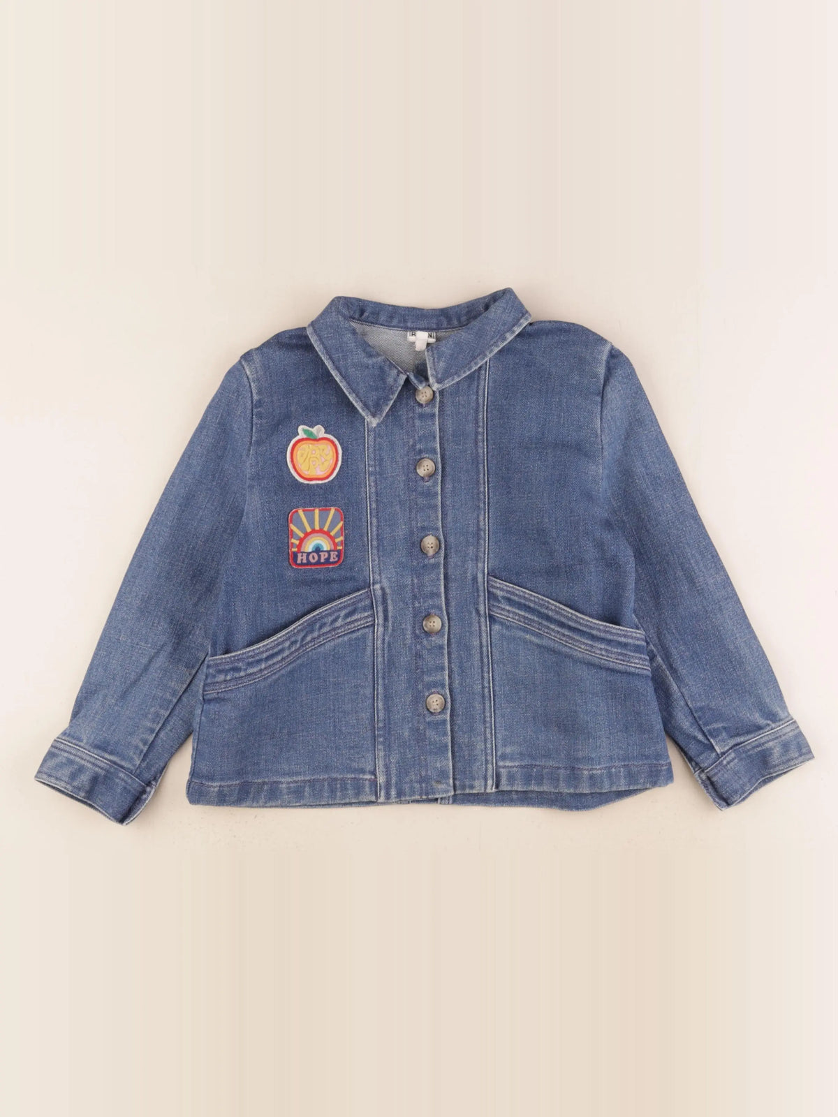 Bonton - veste bleu - 6 ans