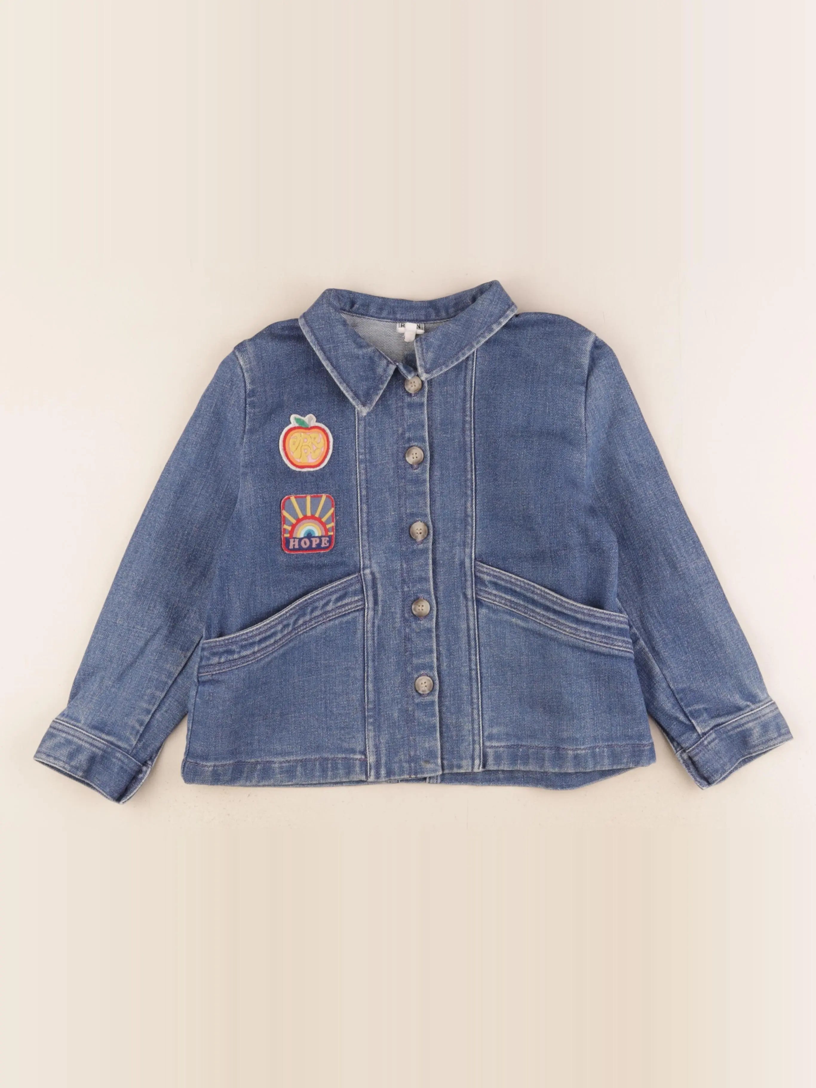 Bonton - veste bleu - 6 ans