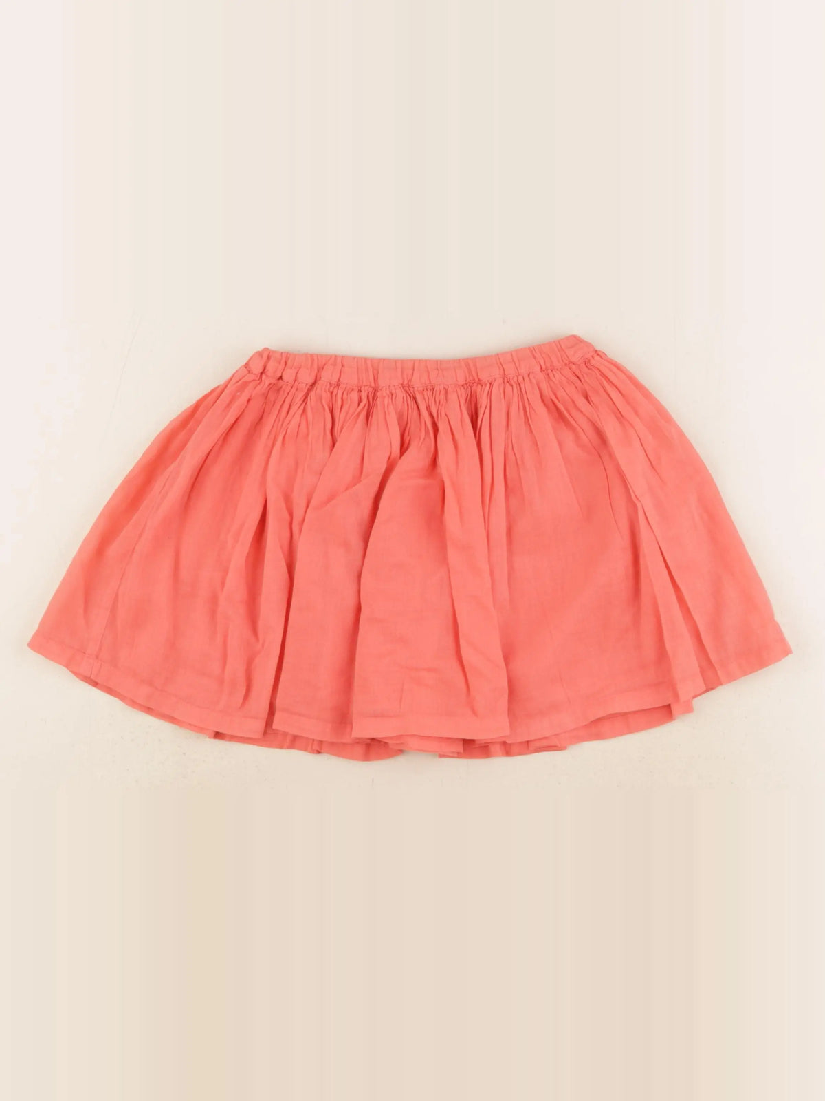 Bonton - jupe rouge - 4 ans