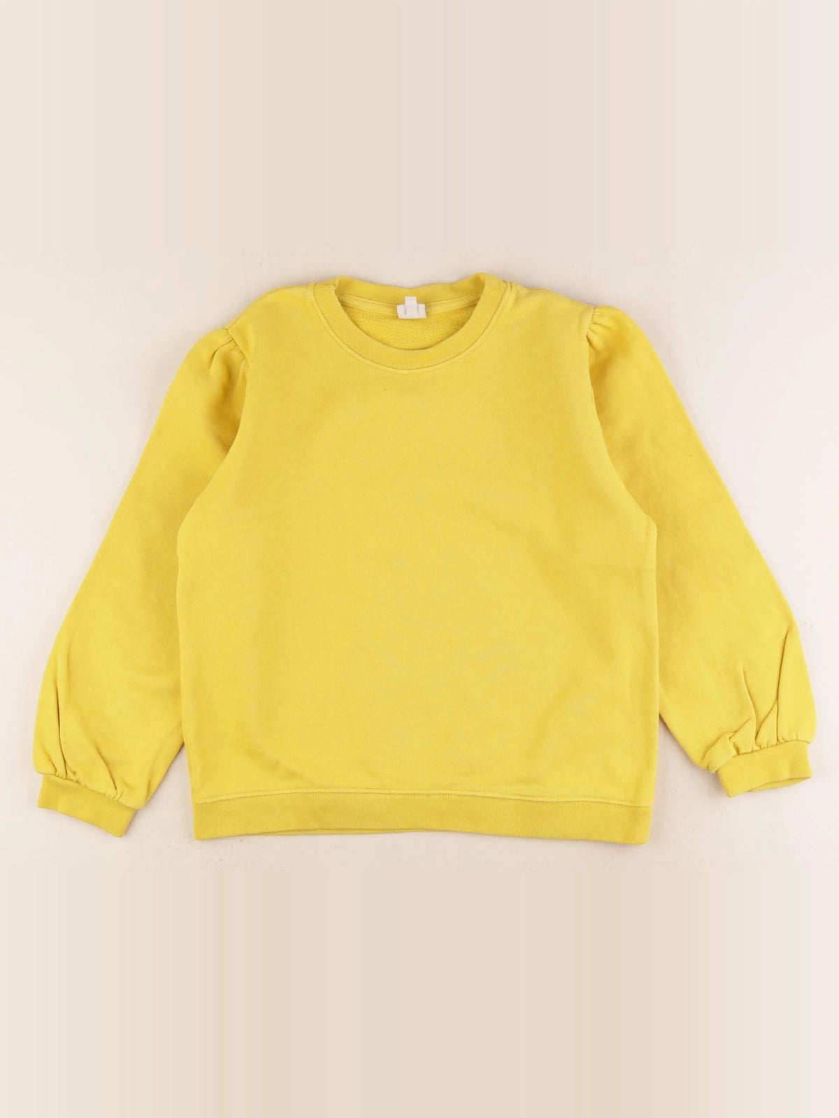 Bonton - sweat jaune - 10 ans