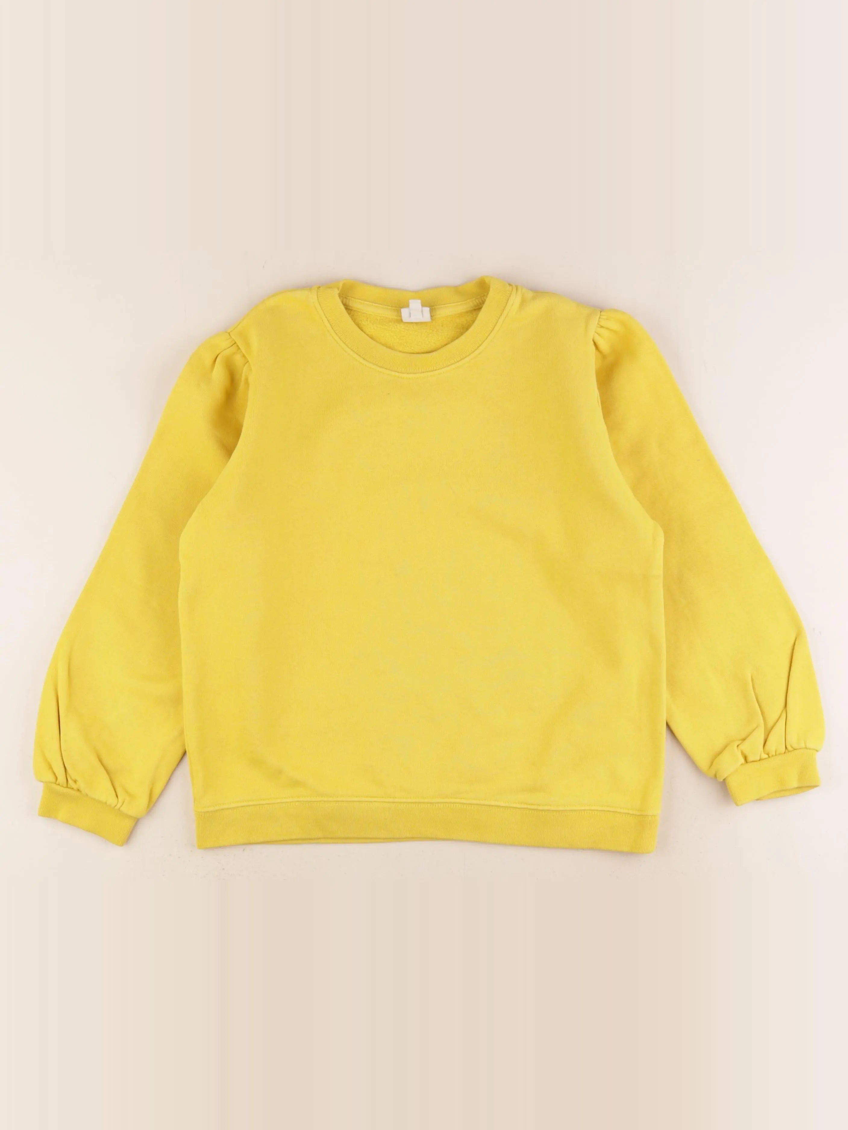 Bonton - sweat jaune - 10 ans