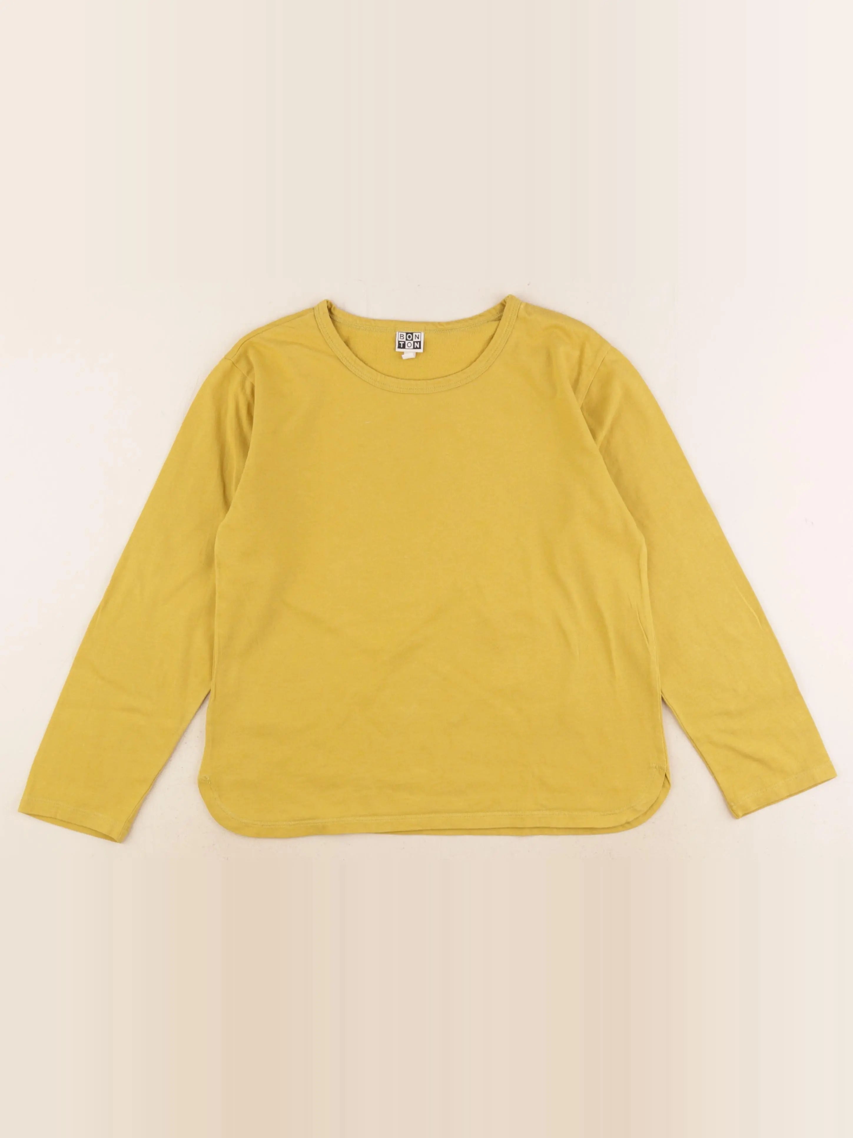 Bonton - tee-shirt jaune - 10 ans