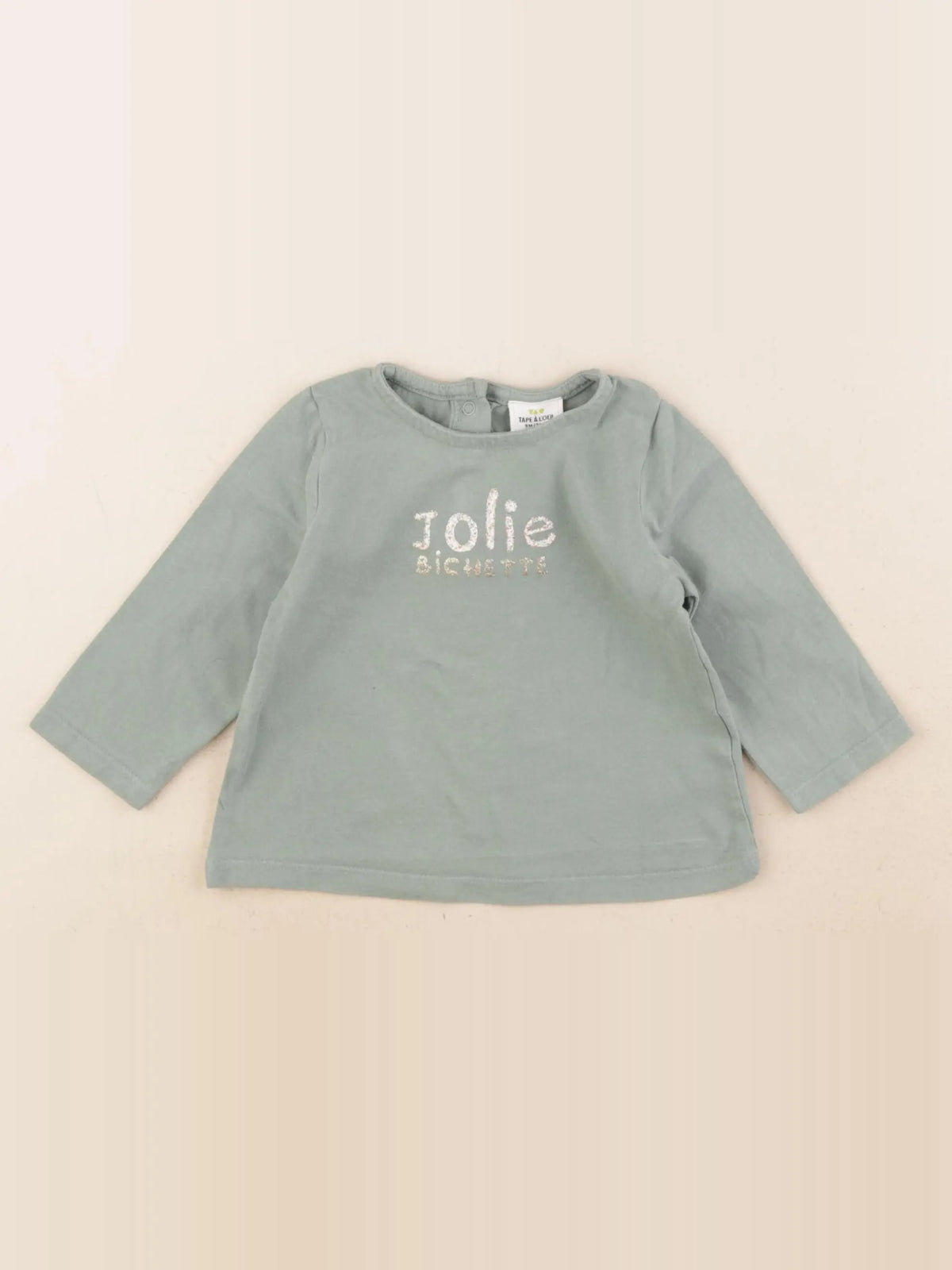Tape à l'oeil - tee-shirt vert - 9 mois