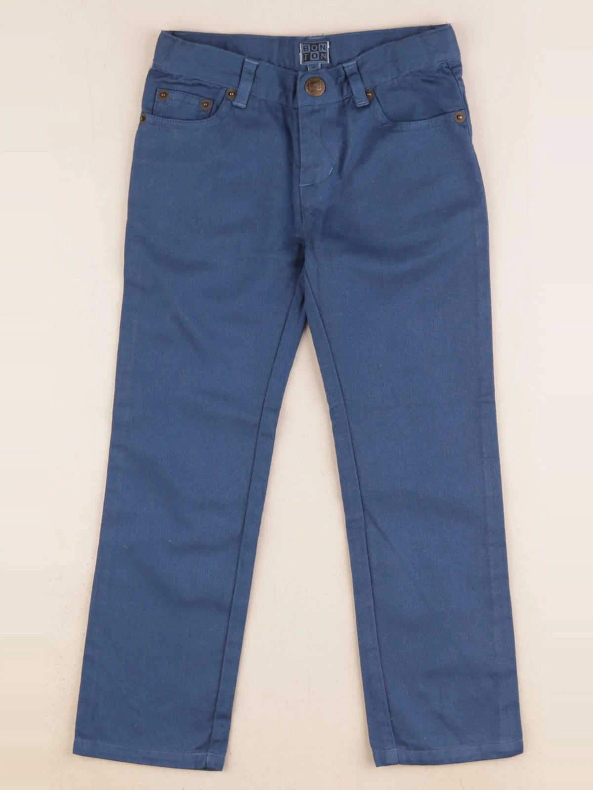 Bonton - pantalon bleu - 4 ans