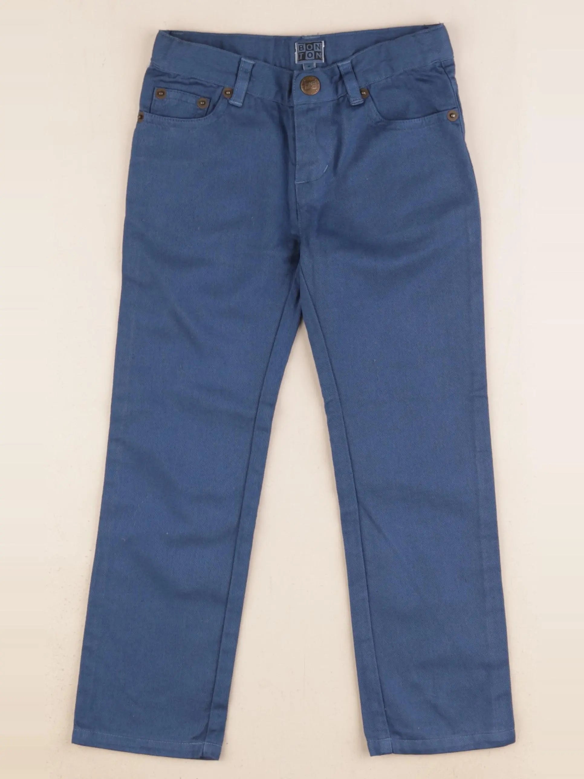 Bonton - pantalon bleu - 4 ans
