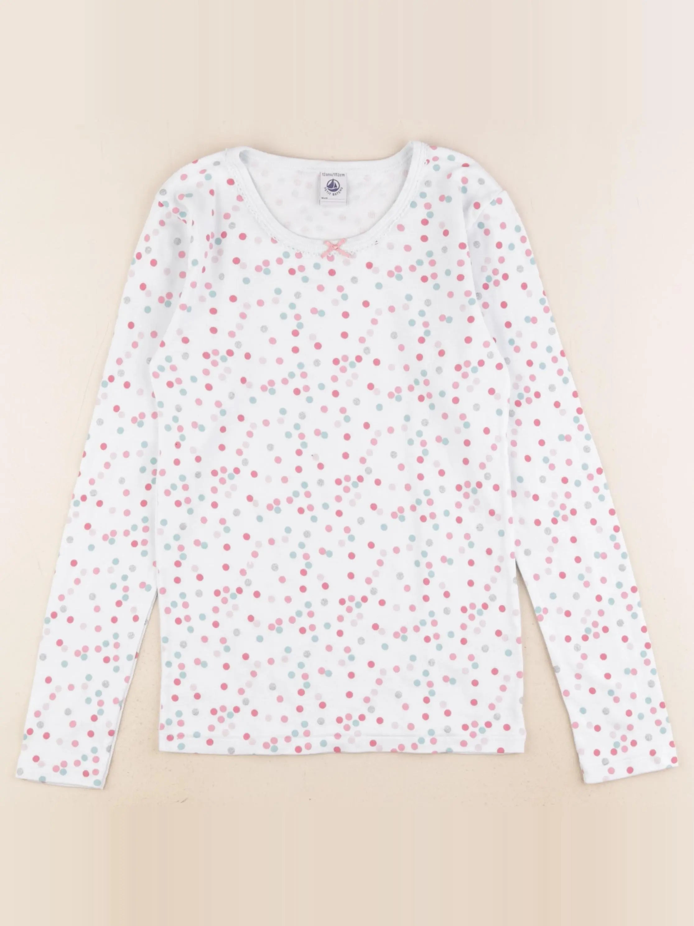 Petit Bateau - maillot de corps multicolore, bleu - 12 ans