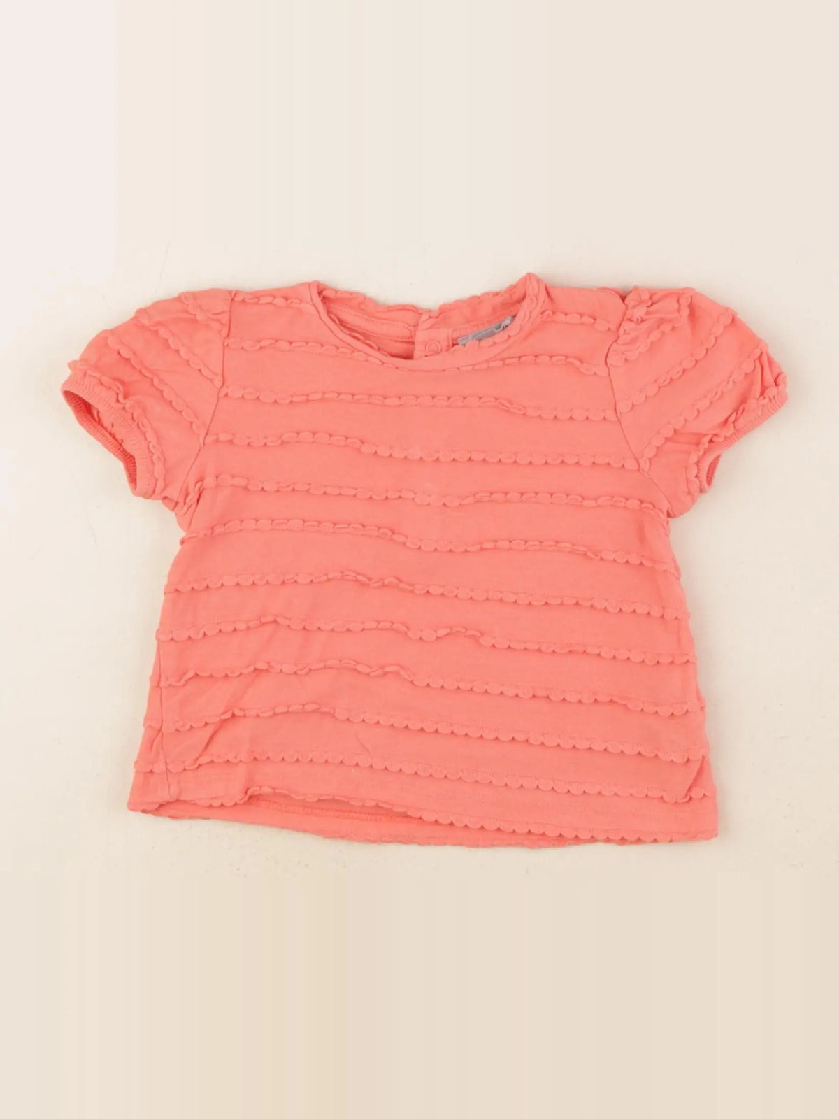 Boutchou - tee-shirt rose - 12 mois