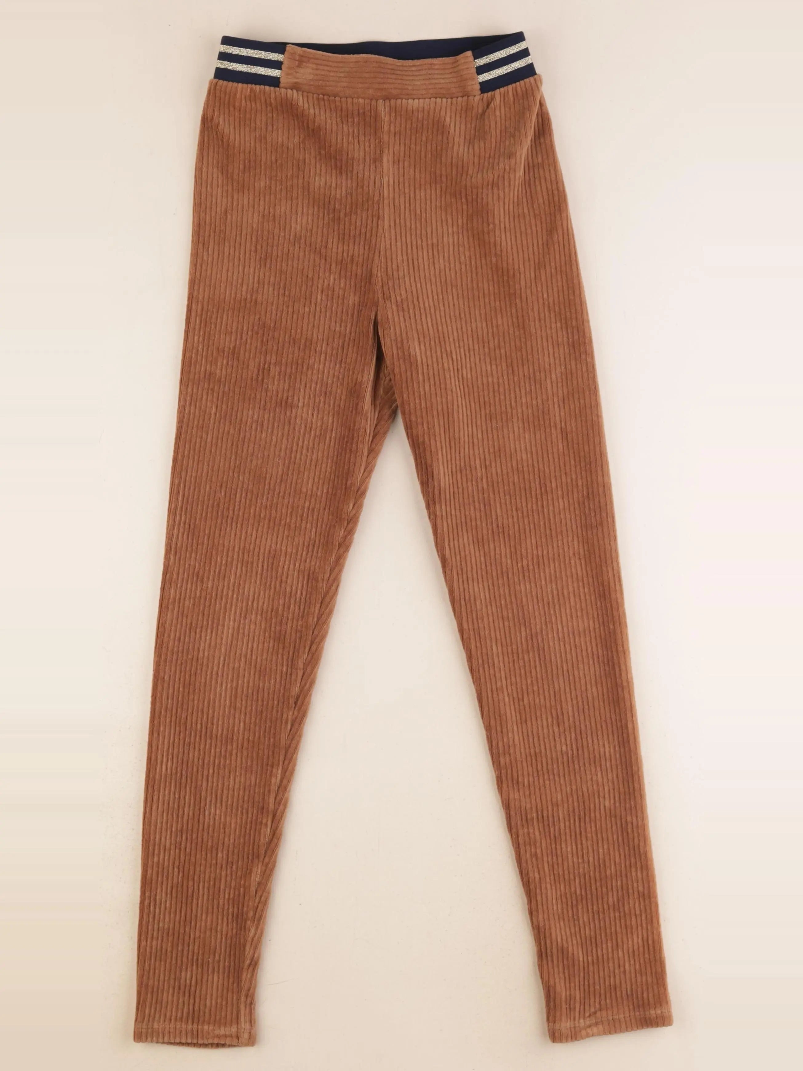 Vertbaudet - legging marron - 10 ans