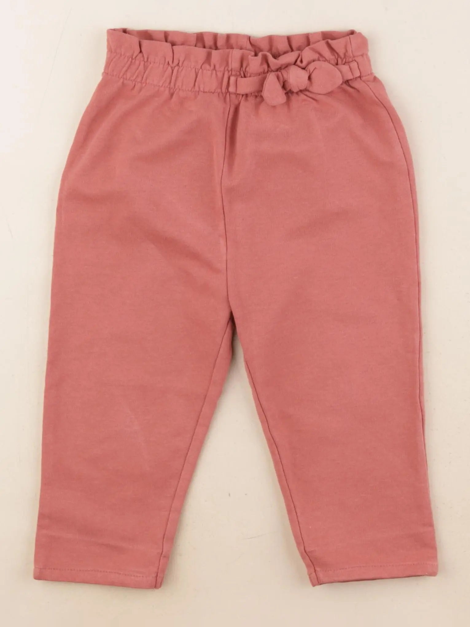 Vertbaudet - pantalon rouge - 24 mois