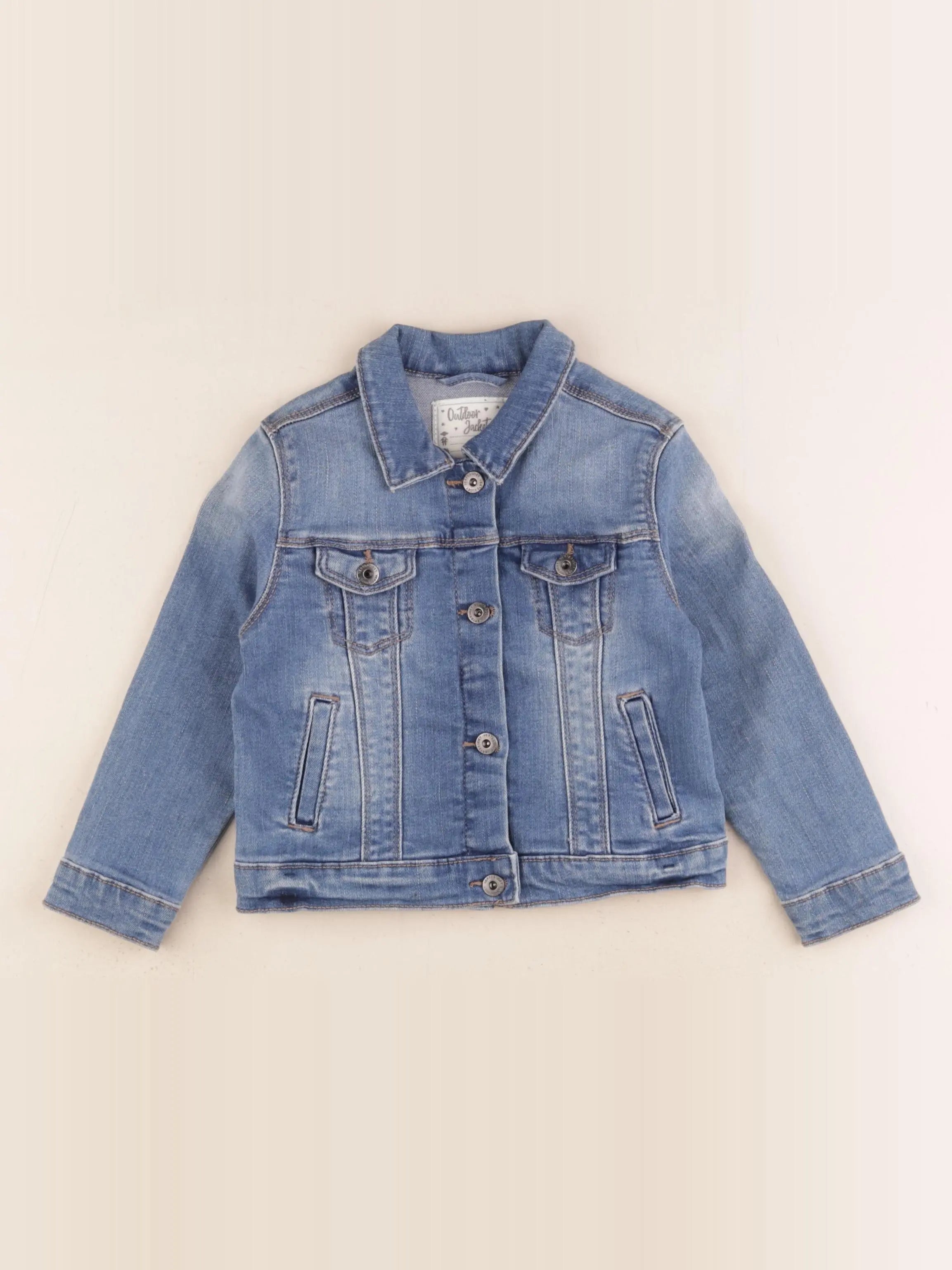 Vertbaudet - veste bleu - 3 ans