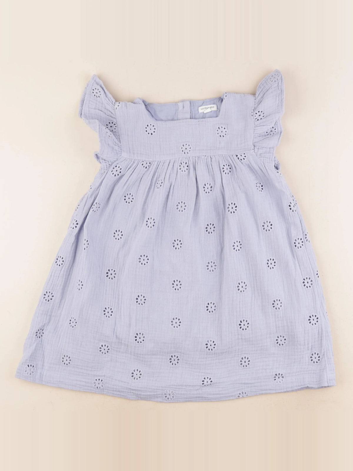 Vertbaudet - robe bleu - 6 ans