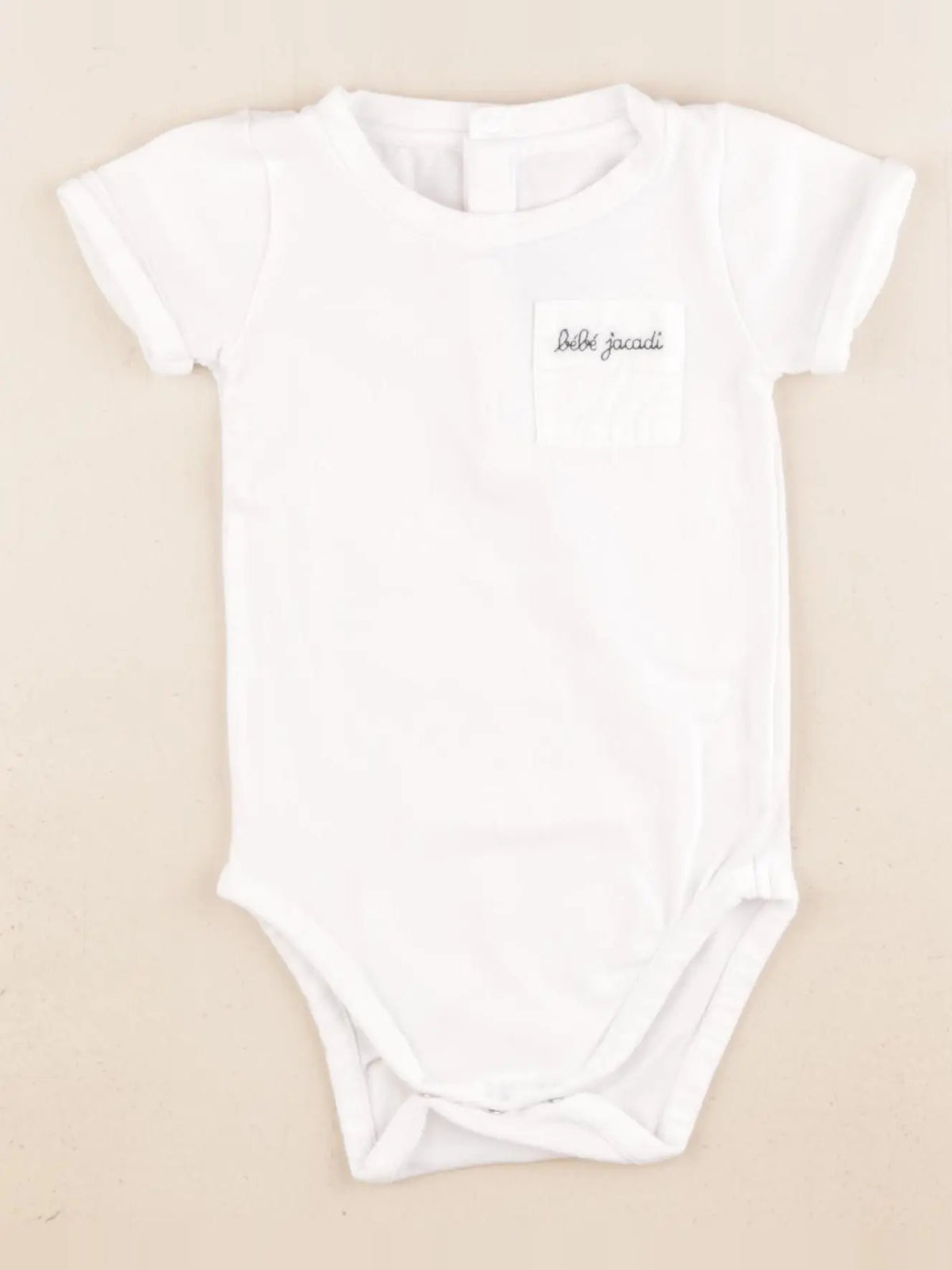 Jacadi - body blanc - 12 mois