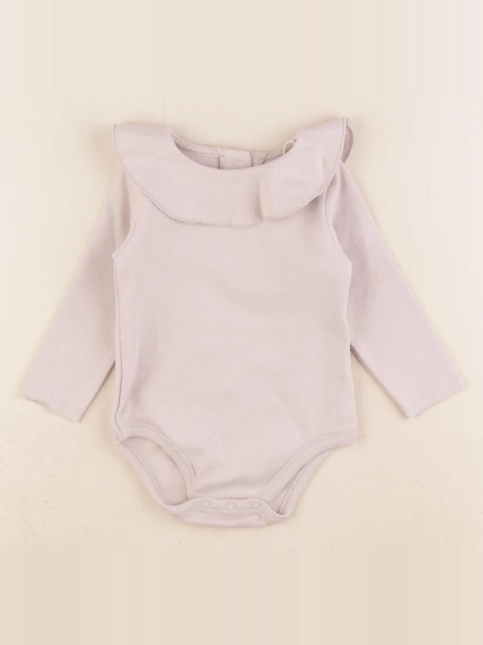 Play Up - body à col beige - 6 mois