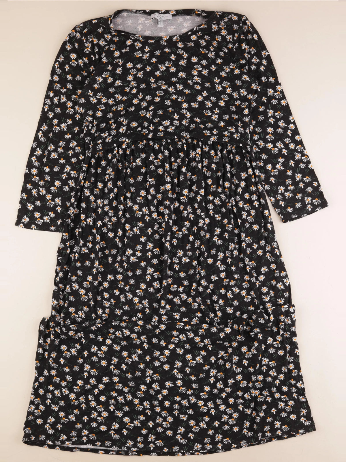 Envie de fraise - robe grossesse noir - 42 à 44