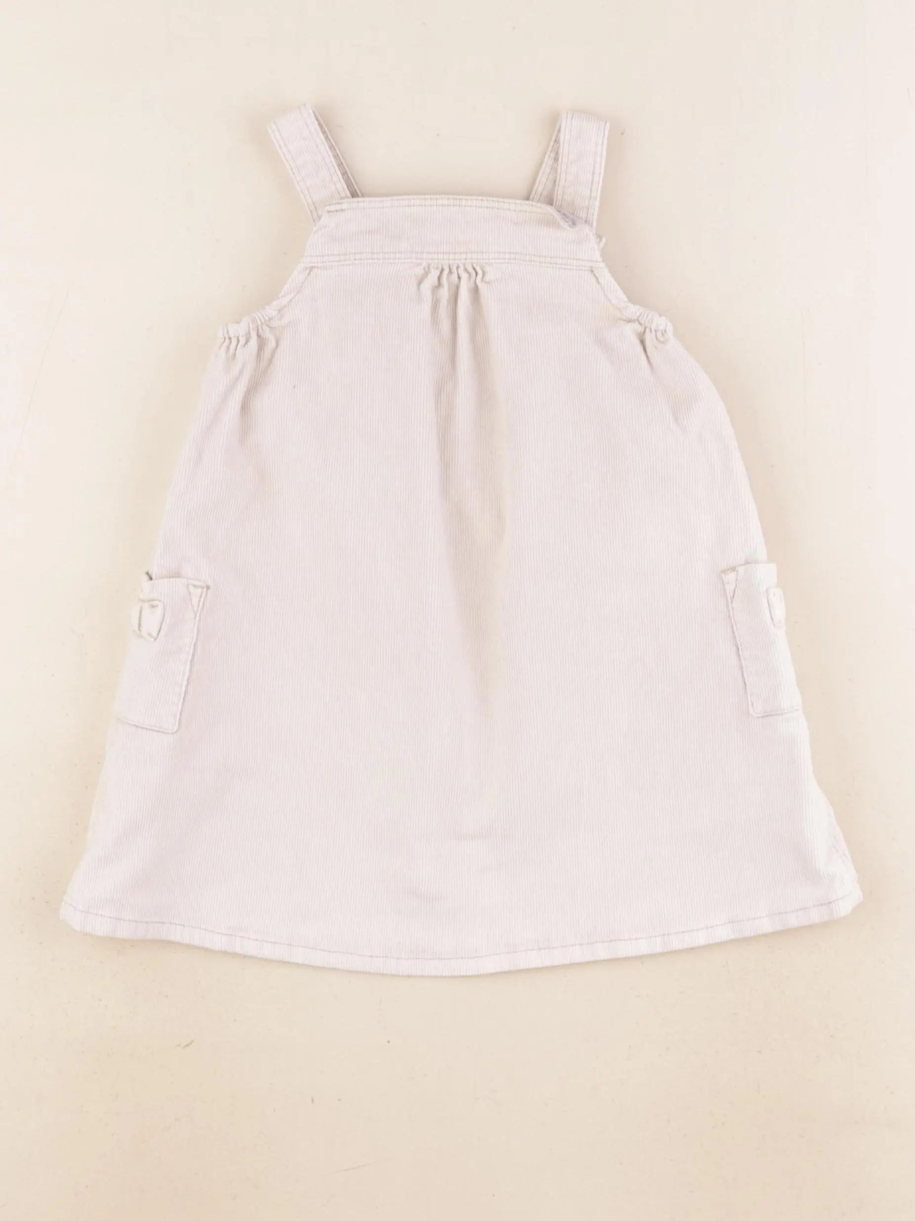 Petit Bateau - robe gris - 18 mois