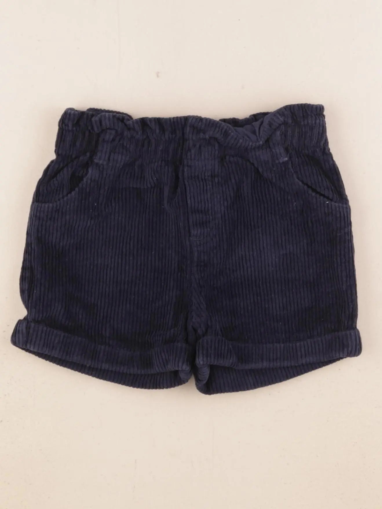 Cyrillus - short bleu - 24 mois