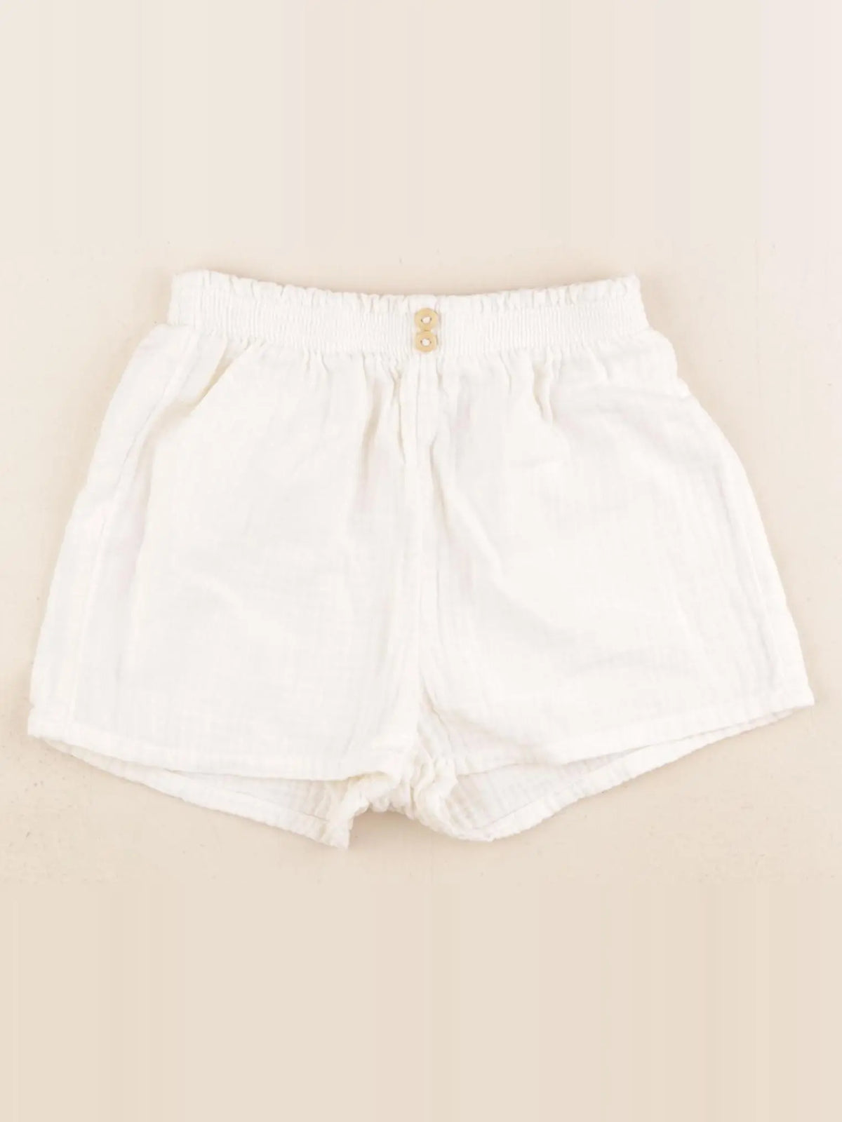 H&M - short beige - 18/24 mois