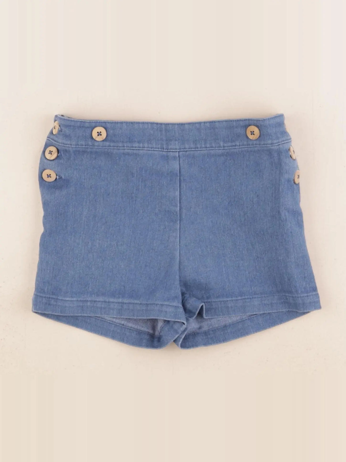 Frangin Frangine - short bleu - 3 ans